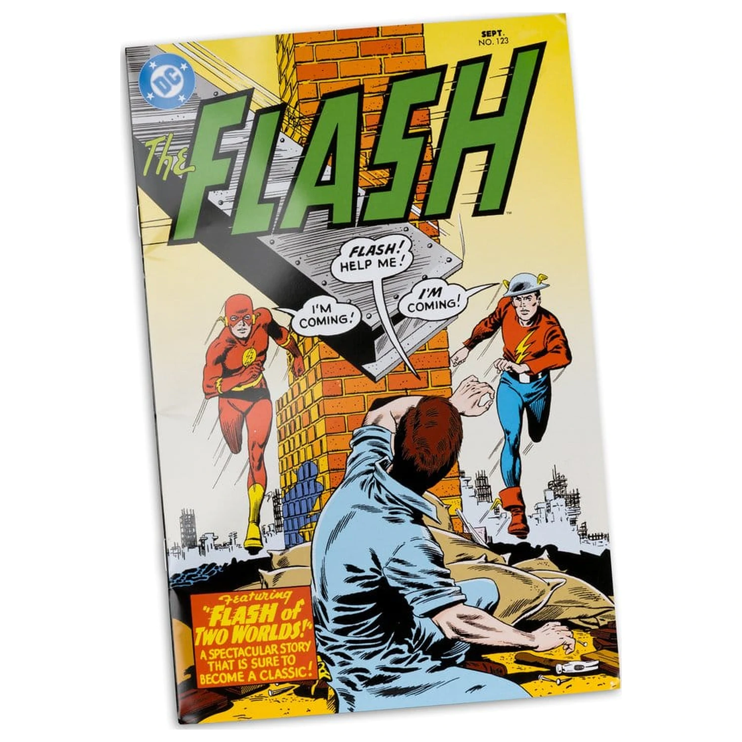 DC Direct Page Punchers figurka The Flash Jay Garrick (The Flash #123) (Red Platinum Edition) 18 cm zdjęcie produktu
