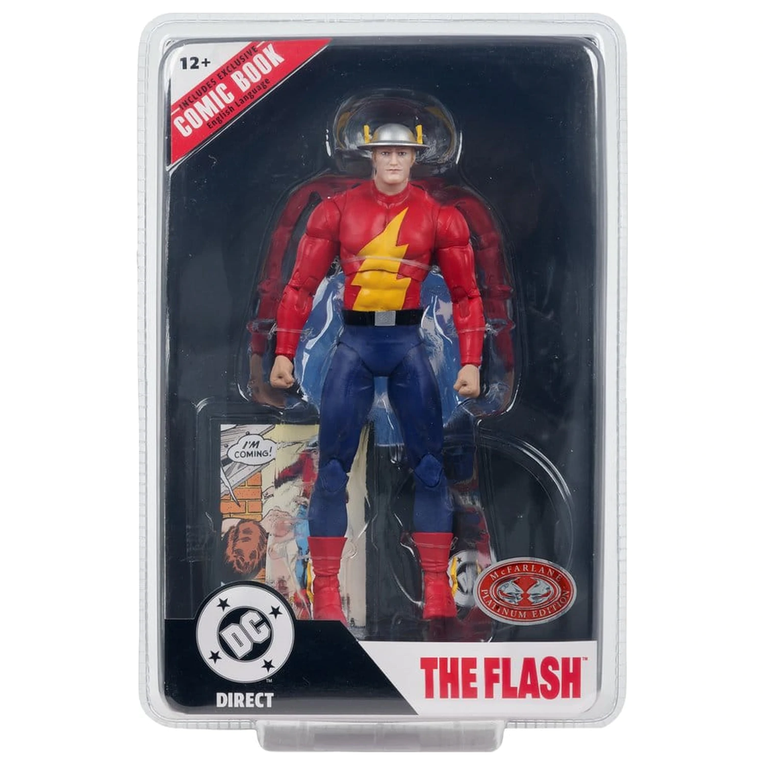 DC Direct Page Punchers figurka The Flash Jay Garrick (The Flash #123) (Red Platinum Edition) 18 cm zdjęcie produktu