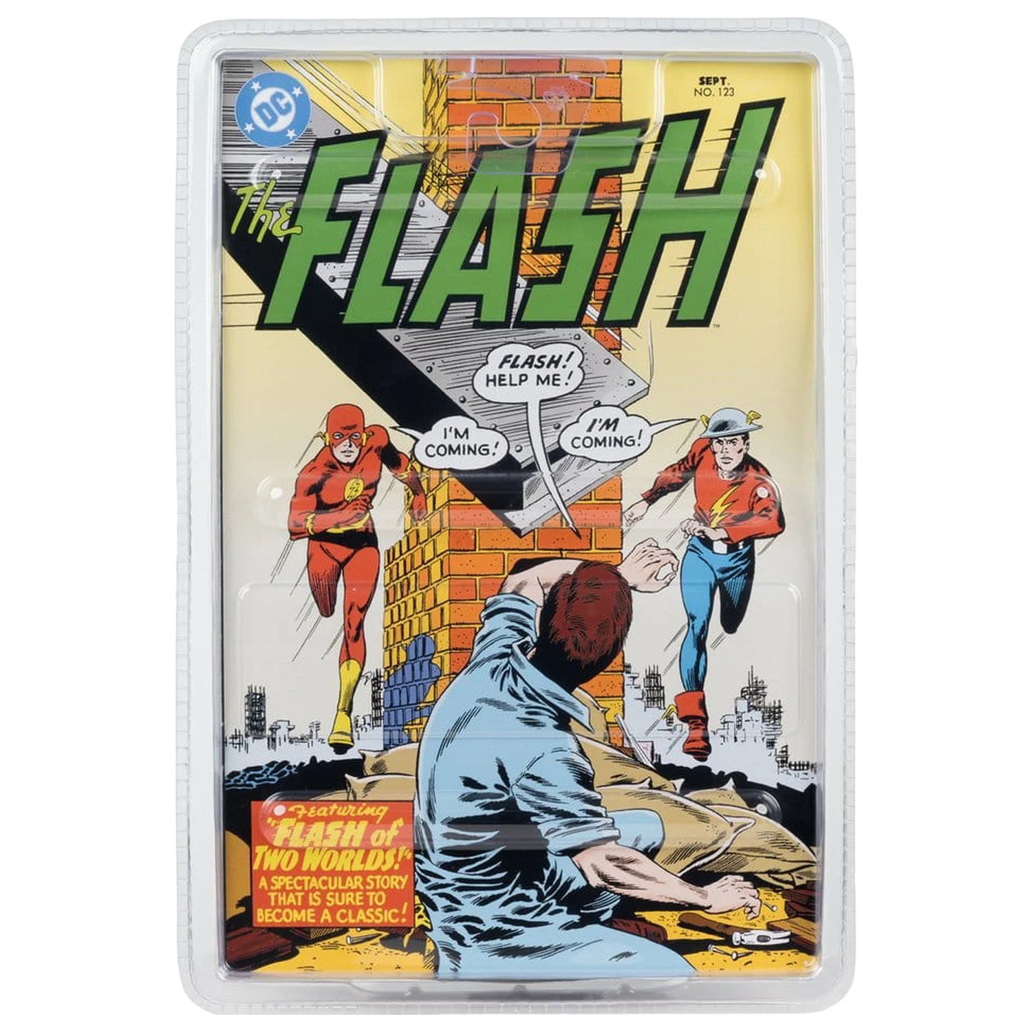 DC Direct Page Punchers figurka The Flash Jay Garrick (The Flash #123) (Red Platinum Edition) 18 cm zdjęcie produktu