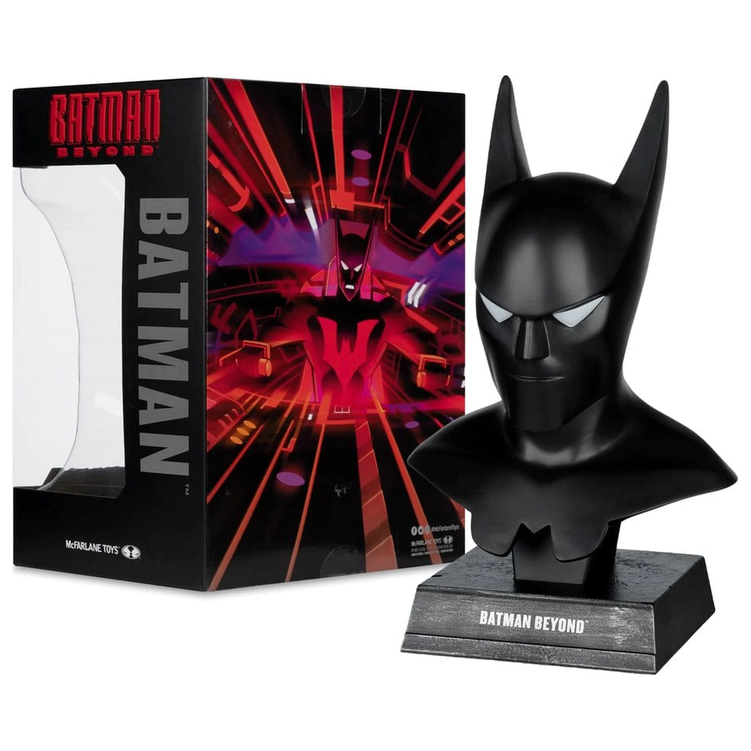 DC Direct Prop Replica 1/3 Batman Cowl (Batman Beyond Animated) 18 cm  zdjęcie produktu