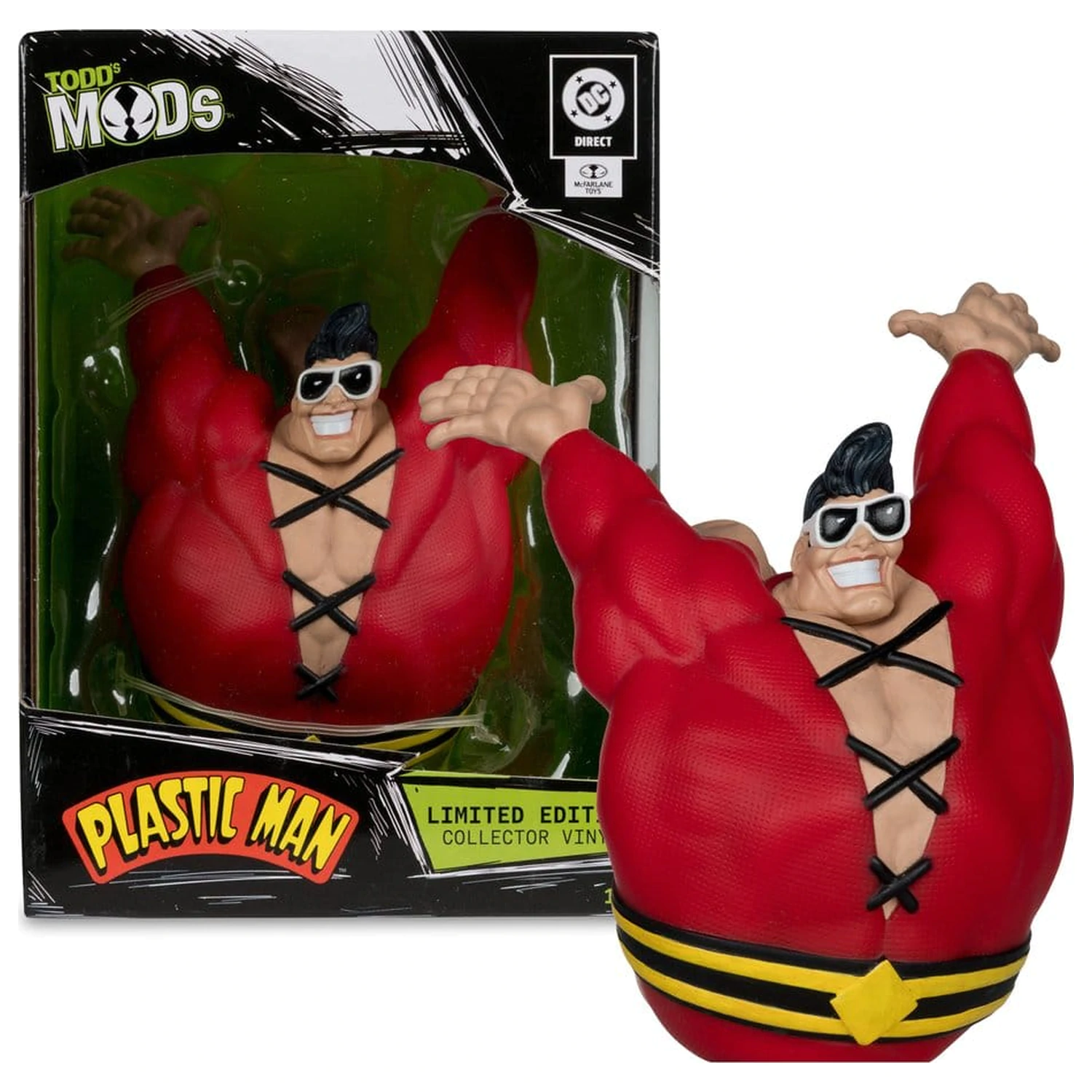 DC Direct Todd's Mods Winyl Figurka Plastic Man 10 cm (Edycja Limitowana) zdjęcie produktu