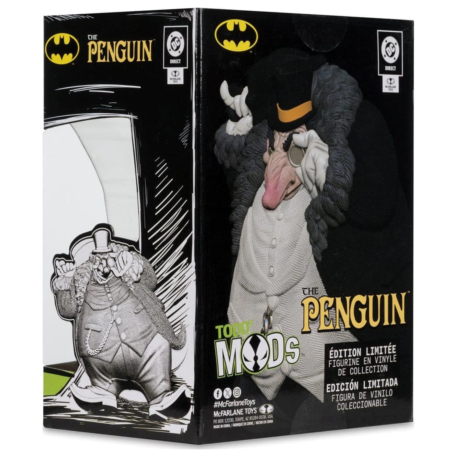 DC Direct Todd's Mods Winyl Figura The Penguin 9 cm (Edycja limitowana) zdjęcie produktu