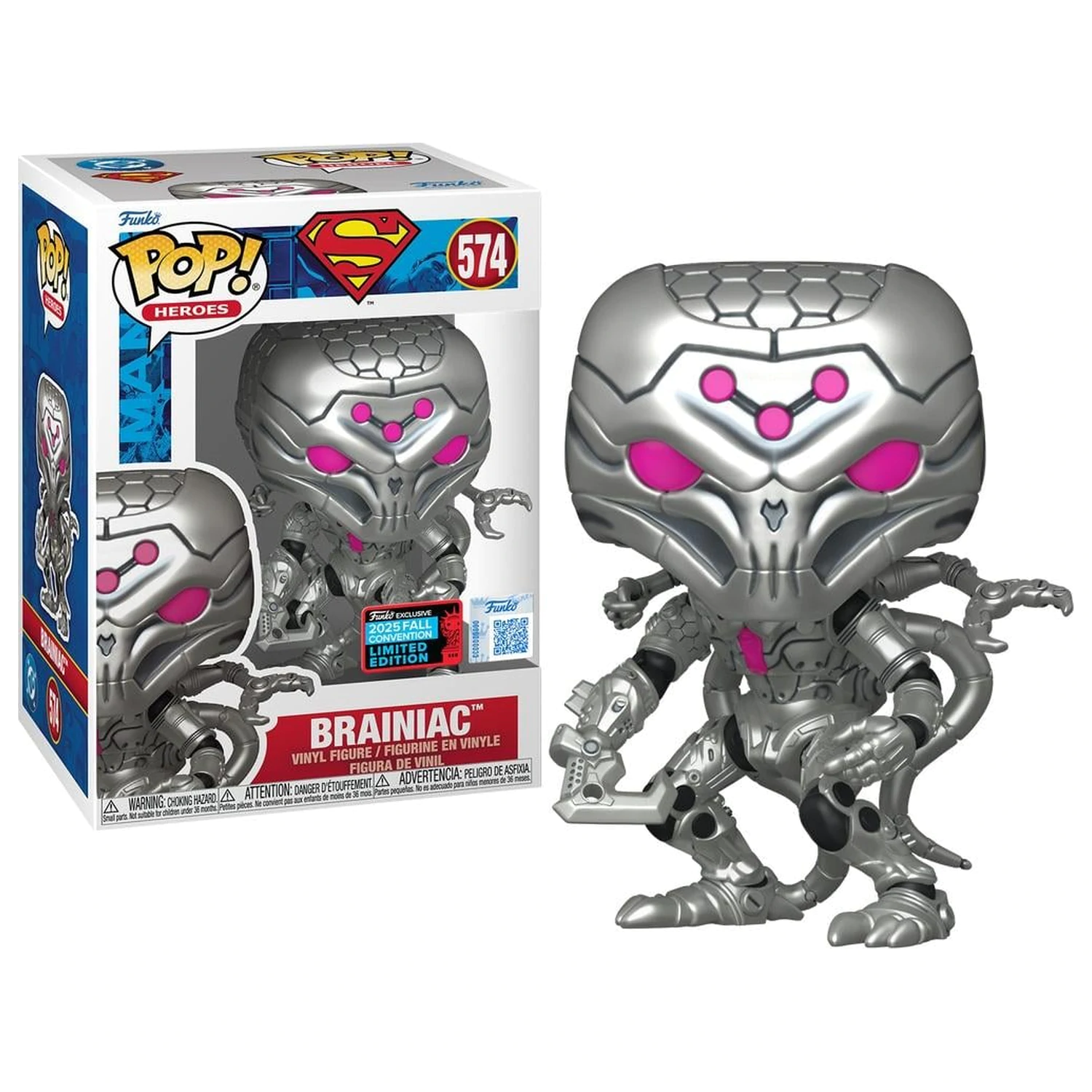 DC Funko POP figurka Brainiac (Metallic) zdjęcie produktu