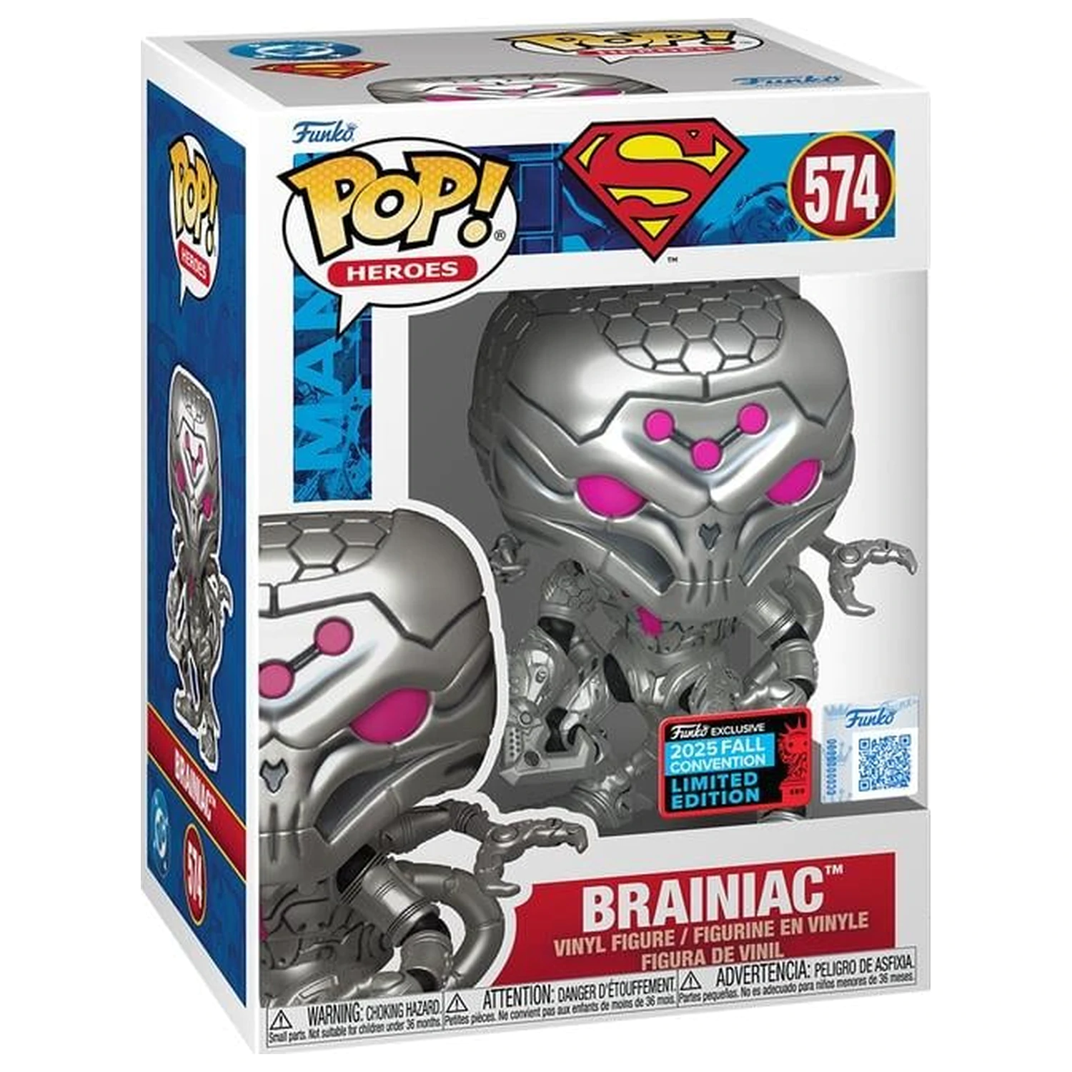 DC Funko POP figurka Brainiac (Metallic) zdjęcie produktu