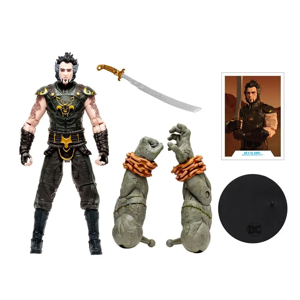 DC Gaming Build A Action Figure Ra's Al Ghul (Arkham City) 18 cm zdjęcie produktu