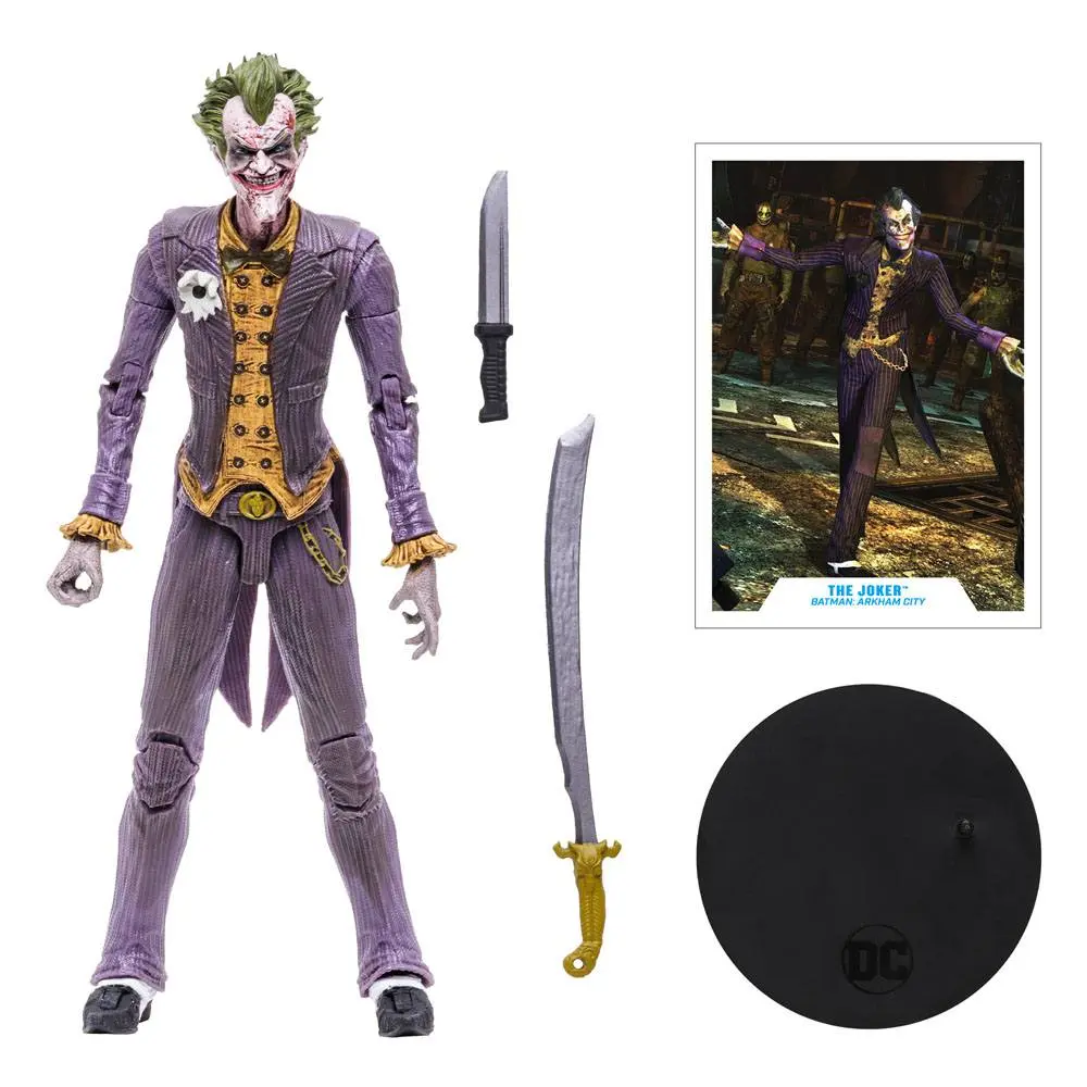 Figurka Akcji DC Gaming The Joker (Batman: Arkham City) 18 cm zdjęcie produktu