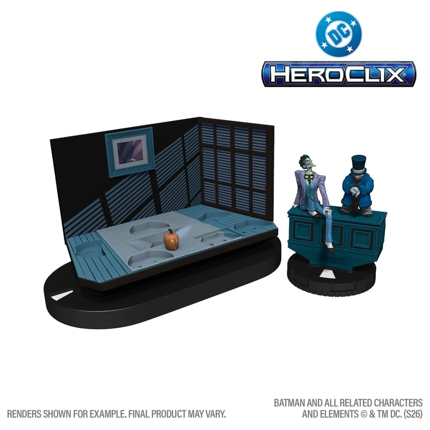 Minifigurki DC HeroClix SwitchClix z podstawą The Long Halloween Team Base 23 cm zdjęcie produktu