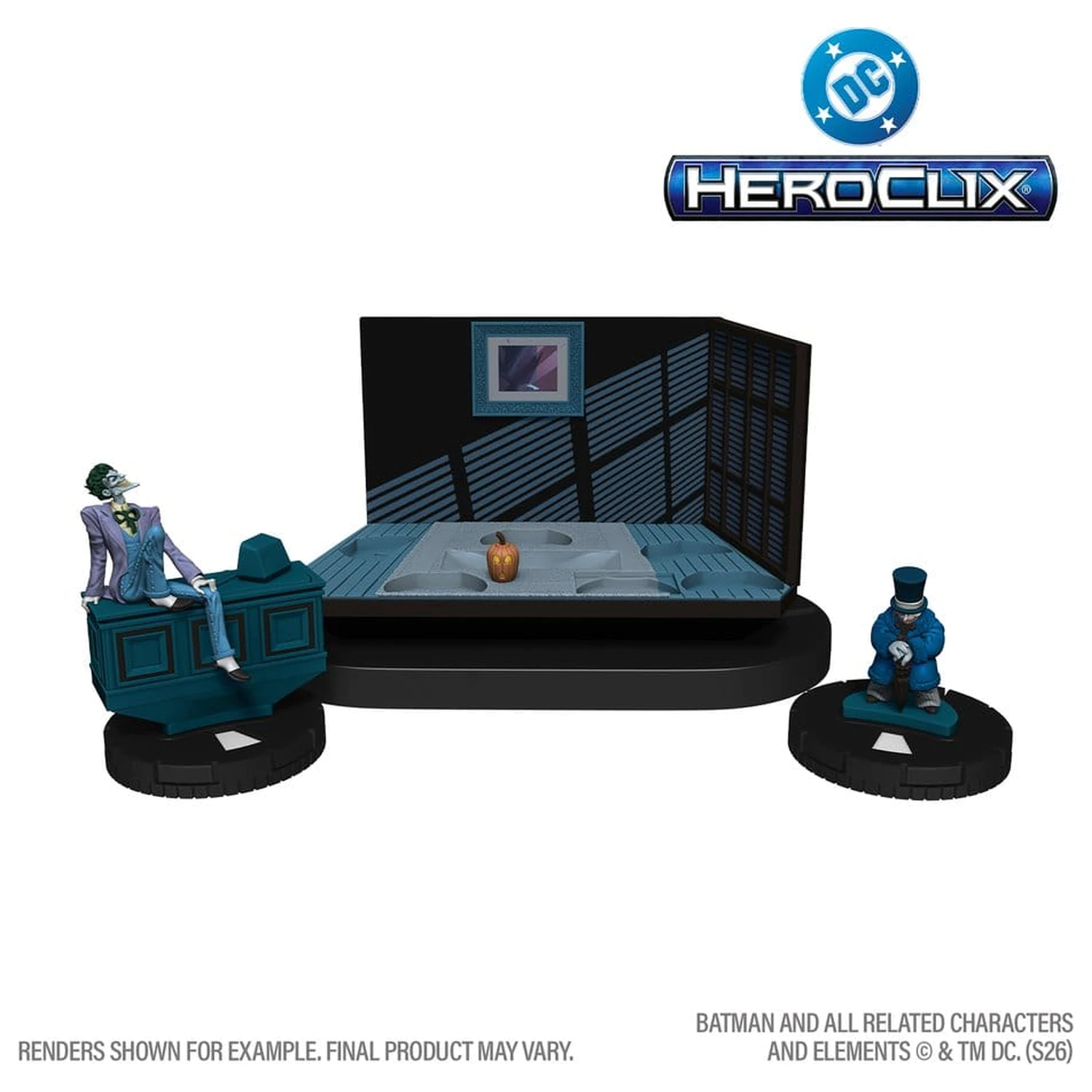 Minifigurki DC HeroClix SwitchClix z podstawą The Long Halloween Team Base 23 cm zdjęcie produktu