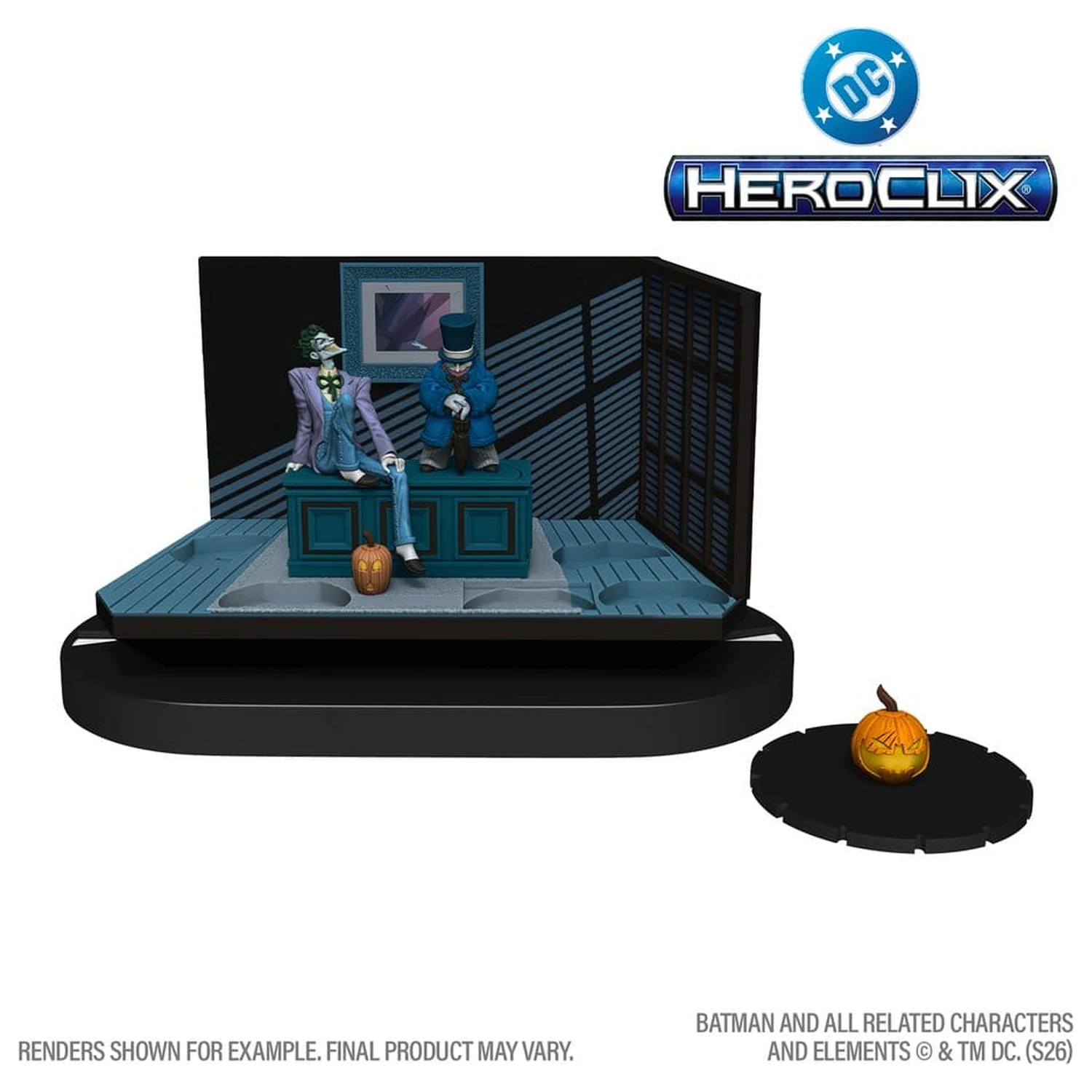 Minifigurki DC HeroClix SwitchClix z podstawą The Long Halloween Team Base 23 cm zdjęcie produktu