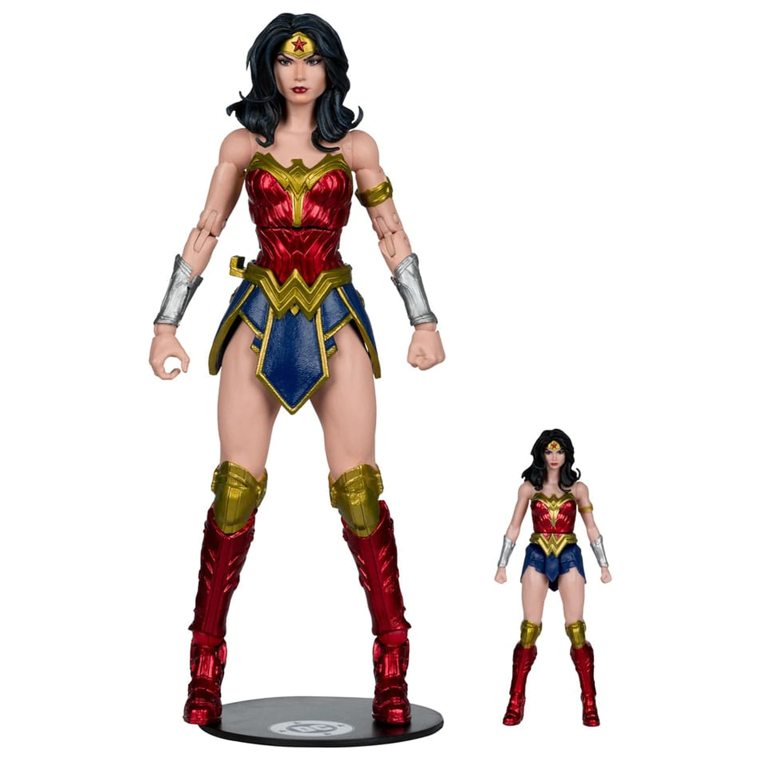 DC Justice League Monsterverse DC Multiverse Figurki Akcji 2-Pak Wonder Woman kontra Atomic Blast Godzilla 18 cm zdjęcie produktu
