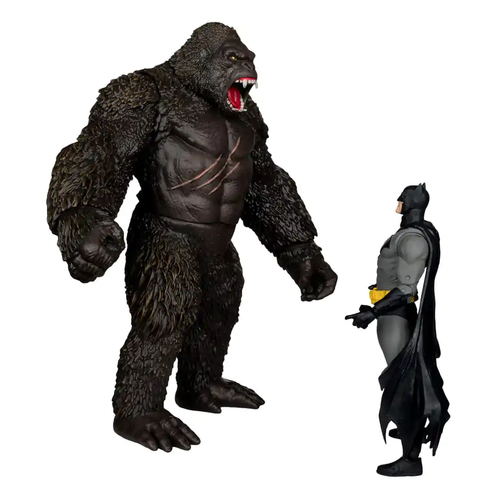 DC Liga Sprawiedliwości Monsterverse DC Multiverse Figurki Akcji 2-Pak Batman & Kong 29 cm zdjęcie produktu