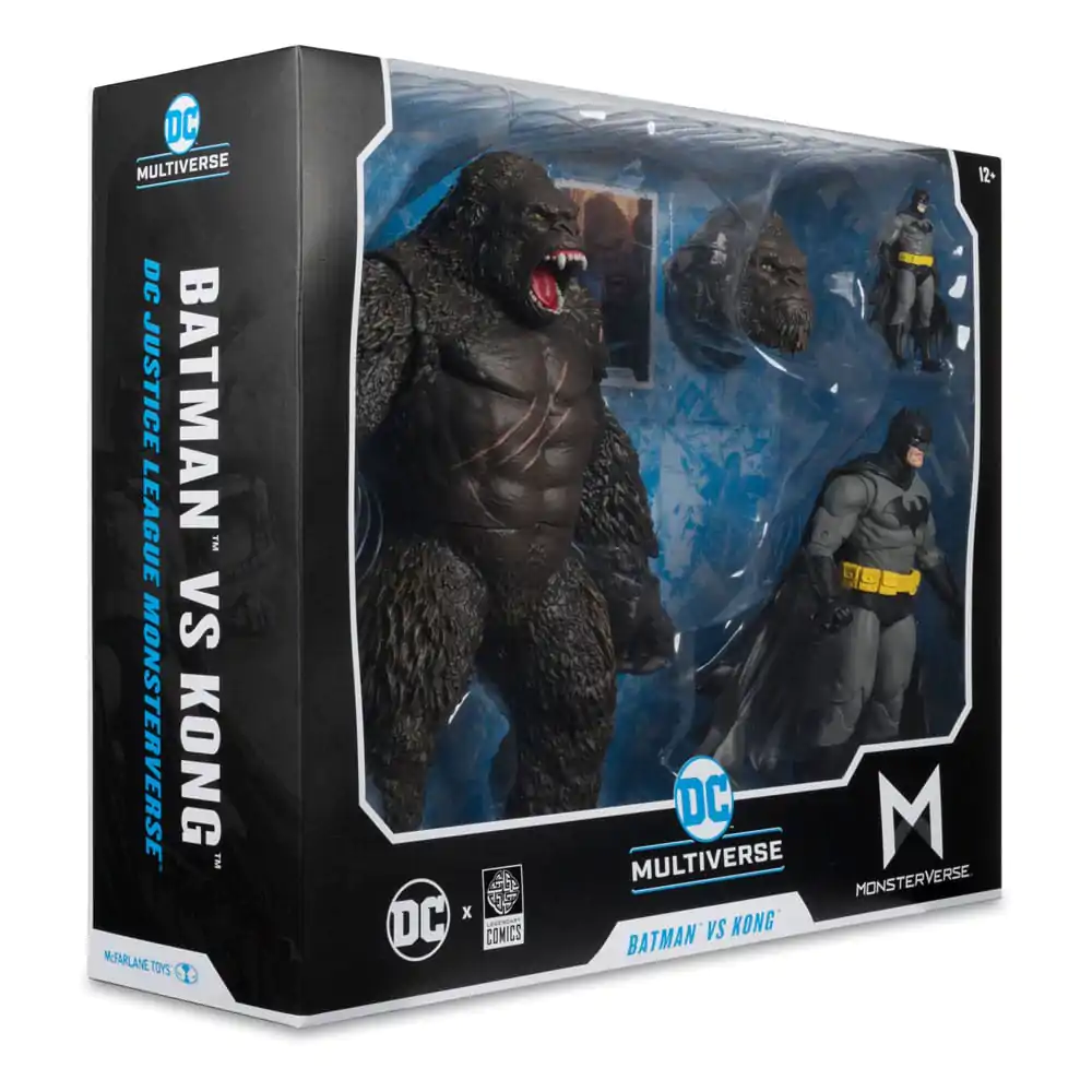 DC Liga Sprawiedliwości Monsterverse DC Multiverse Figurki Akcji 2-Pak Batman & Kong 29 cm zdjęcie produktu