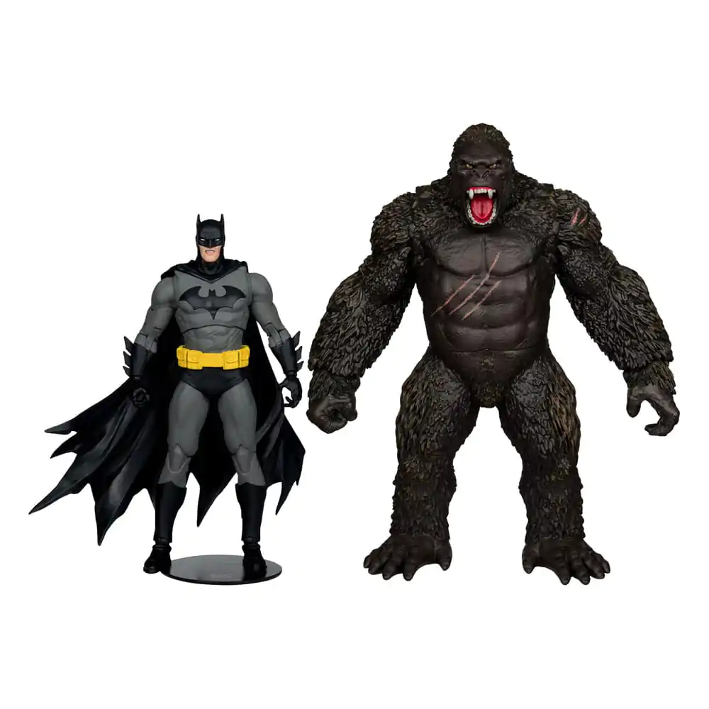 DC Liga Sprawiedliwości Monsterverse DC Multiverse Figurki Akcji 2-Pak Batman & Kong 29 cm zdjęcie produktu