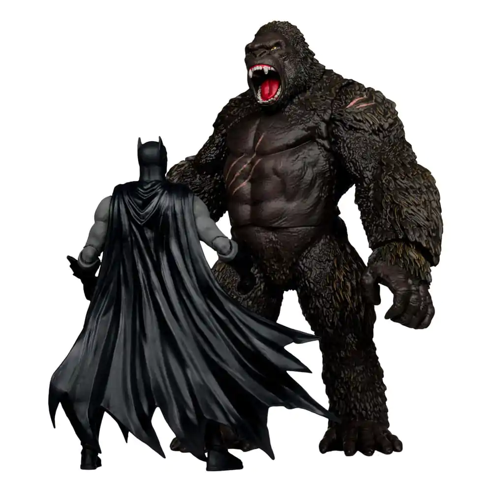 DC Liga Sprawiedliwości Monsterverse DC Multiverse Figurki Akcji 2-Pak Batman & Kong 29 cm zdjęcie produktu