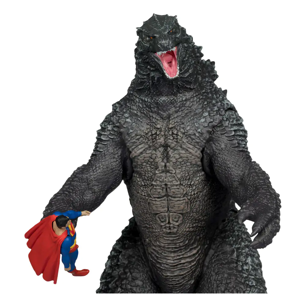 DC Liga Sprawiedliwości Monsterverse DC Multiverse Figurki Akcji 2-Pak Superman Vs. Godzilla 30 cm zdjęcie produktu