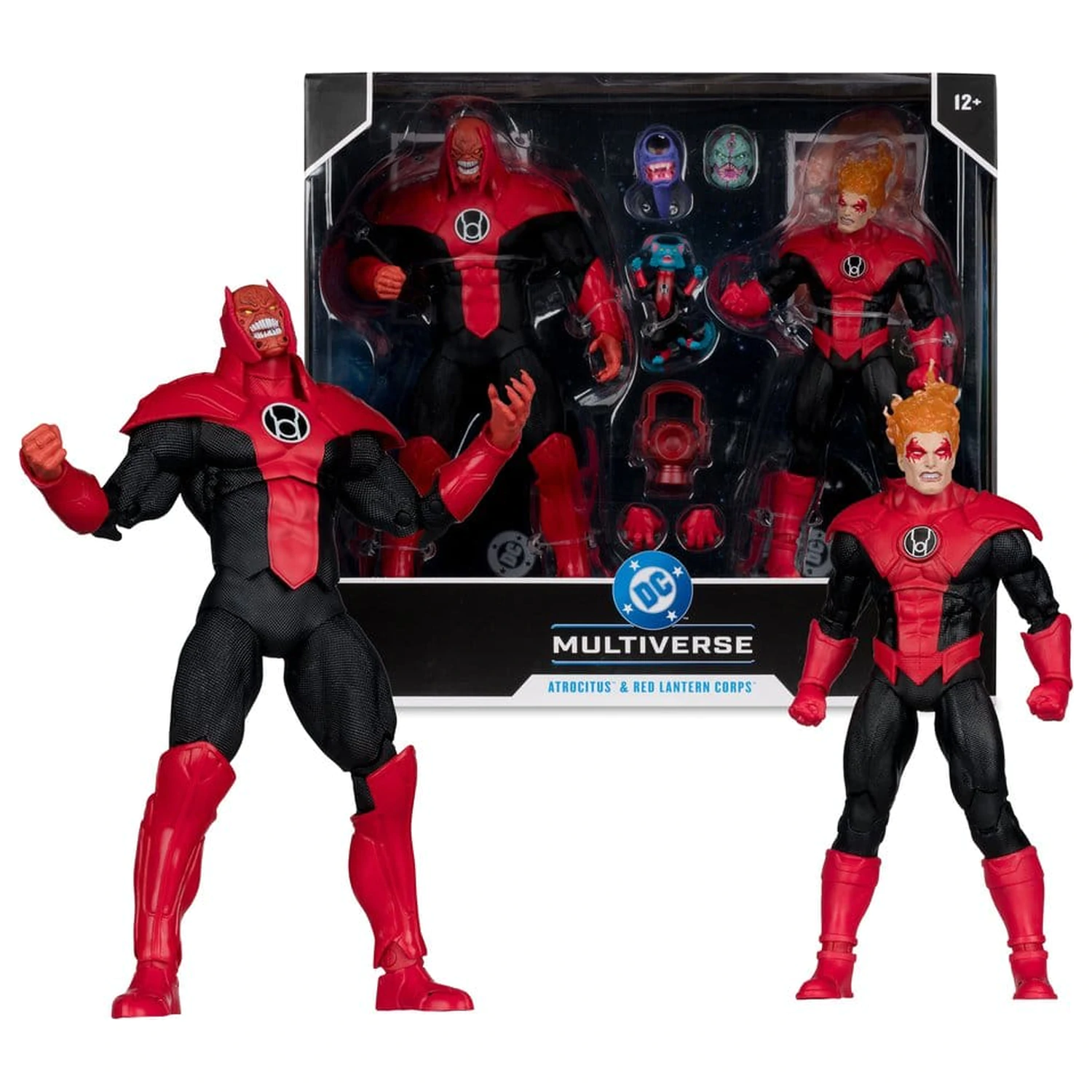 DC Multiverse Figurki Akcji 2-pak Atrocitus i Red Lantern Corps (Green Lantern) 18 cm zdjęcie produktu