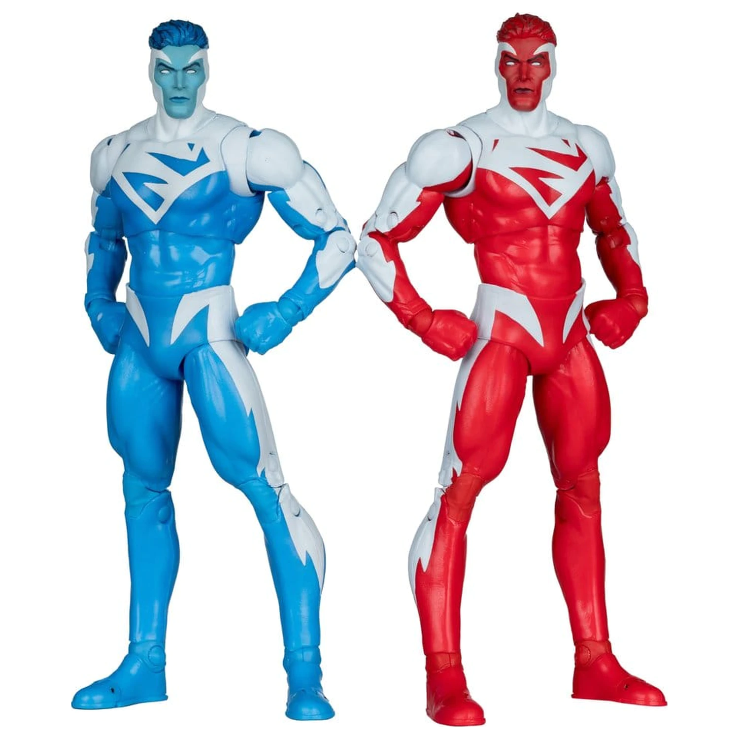 Figurki akcji DC Multiverse 2-Pak Superman Blue kontra Superman Red (Gold Label) 18 cm zdjęcie produktu