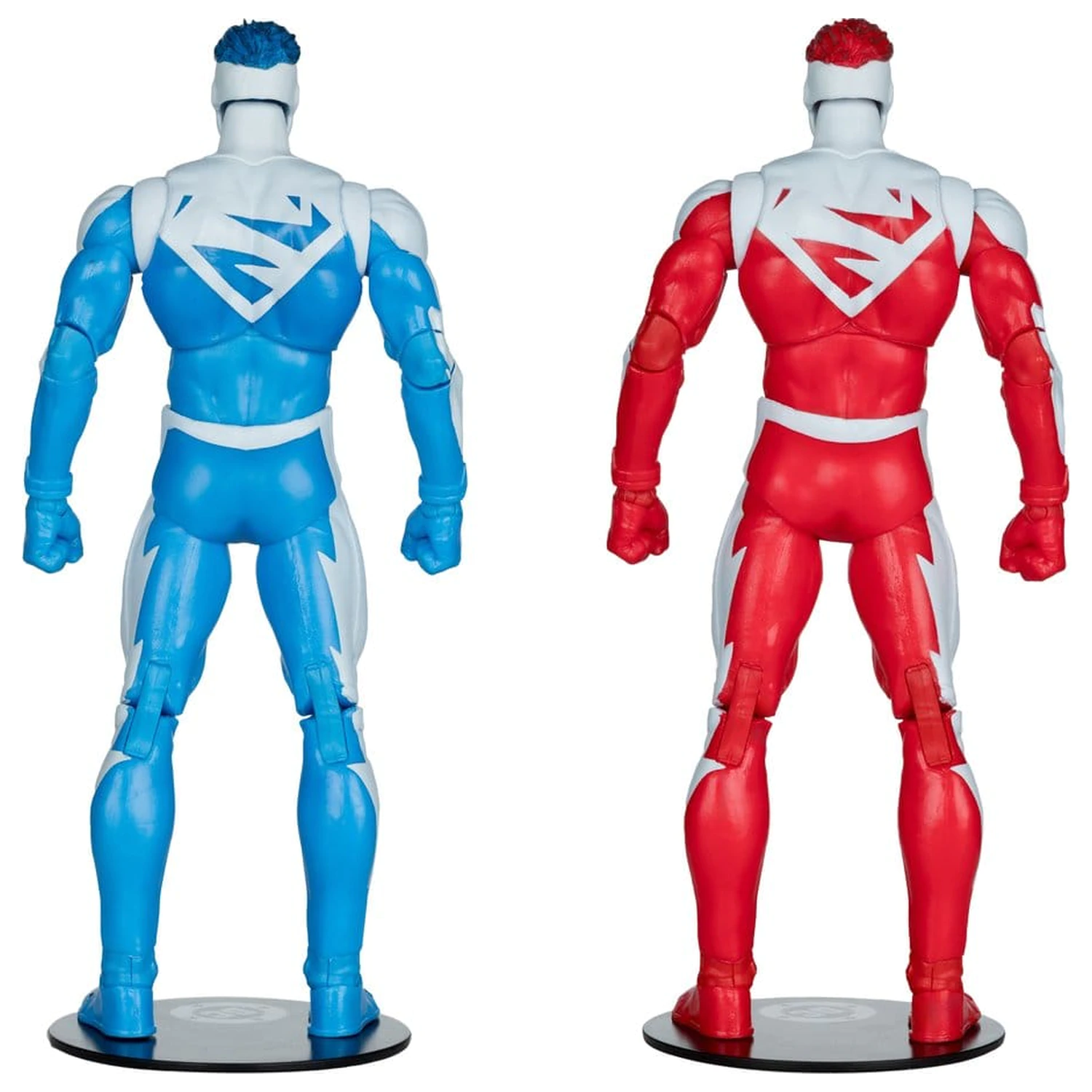 Figurki akcji DC Multiverse 2-Pak Superman Blue kontra Superman Red (Gold Label) 18 cm zdjęcie produktu