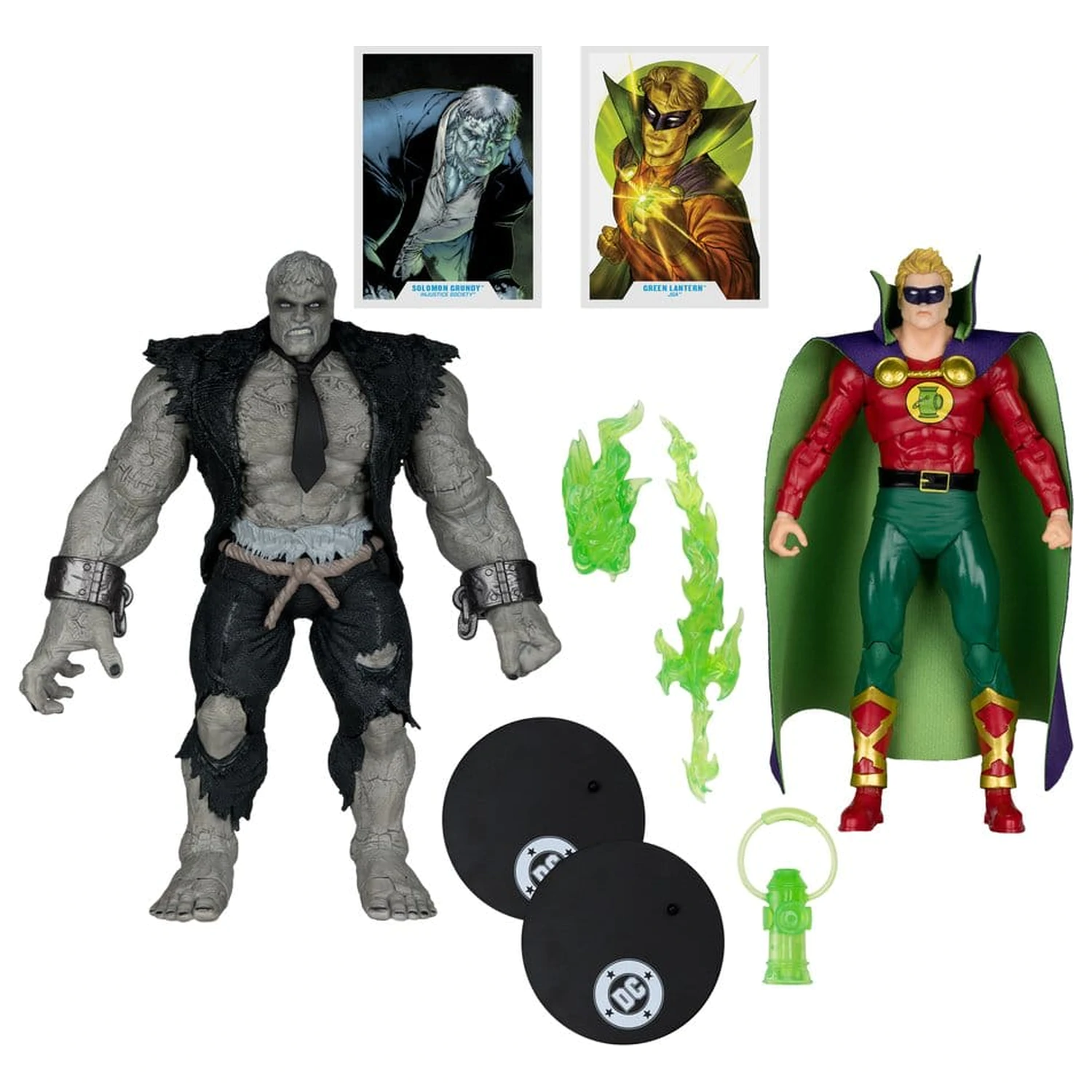 DC Multiverse figurki akcji 2-pak Solomon Grundy vs Green Lantern zdjęcie produktu