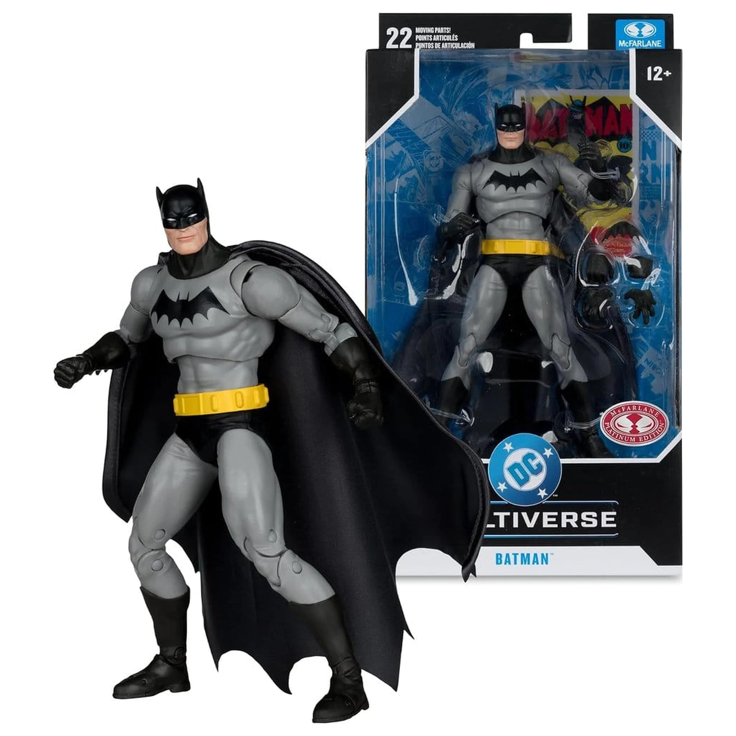 DC Multiverse Figurka akcji Batman (Batman #1) 18 cm (Platinum Edition) zdjęcie produktu