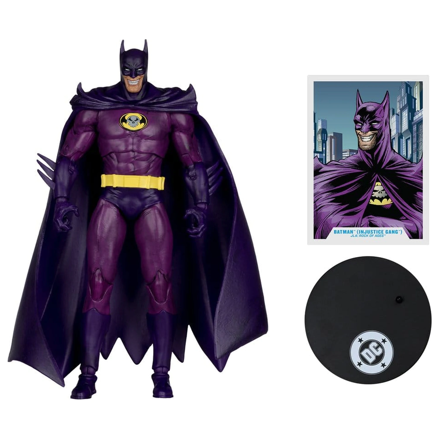 DC Multiverse Figurka Akcji Batman (Injustice Gang) (JLA: Rock of Ages) (Red Platinum Edtion) 18 cm zdjęcie produktu
