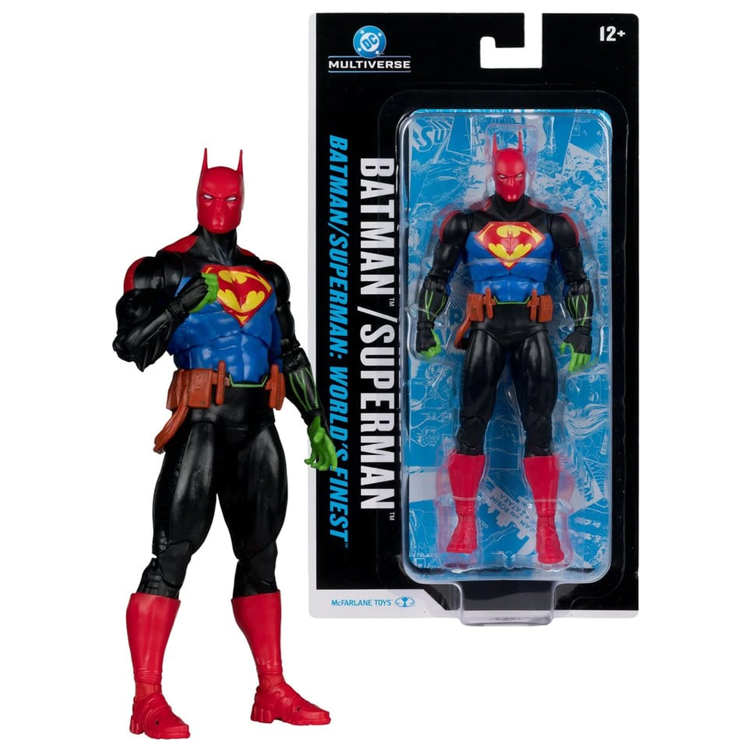 DC Multiverse Figurka Akcji Batman (Superman World's Finest) 18 cm zdjęcie produktu
