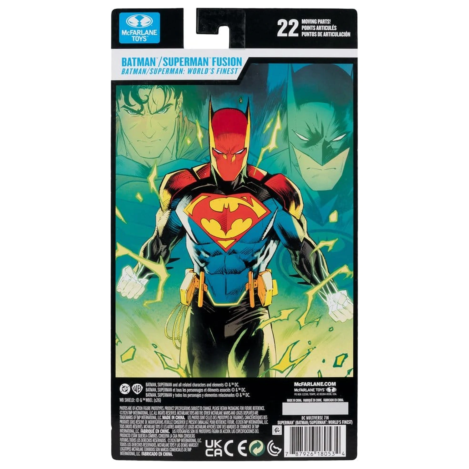 DC Multiverse Figurka Akcji Batman (Superman World's Finest) 18 cm zdjęcie produktu
