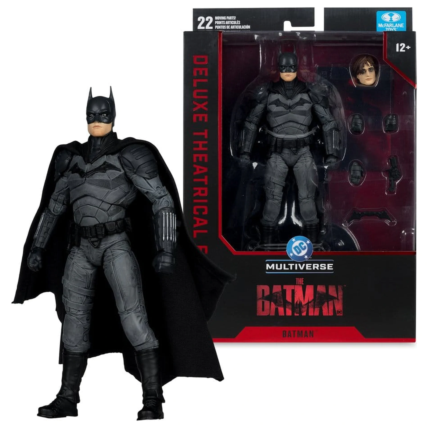DC Multiverse Figurka akcji Batman (The Batman) Deluxe Theatrical Edition 18 cm zdjęcie produktu