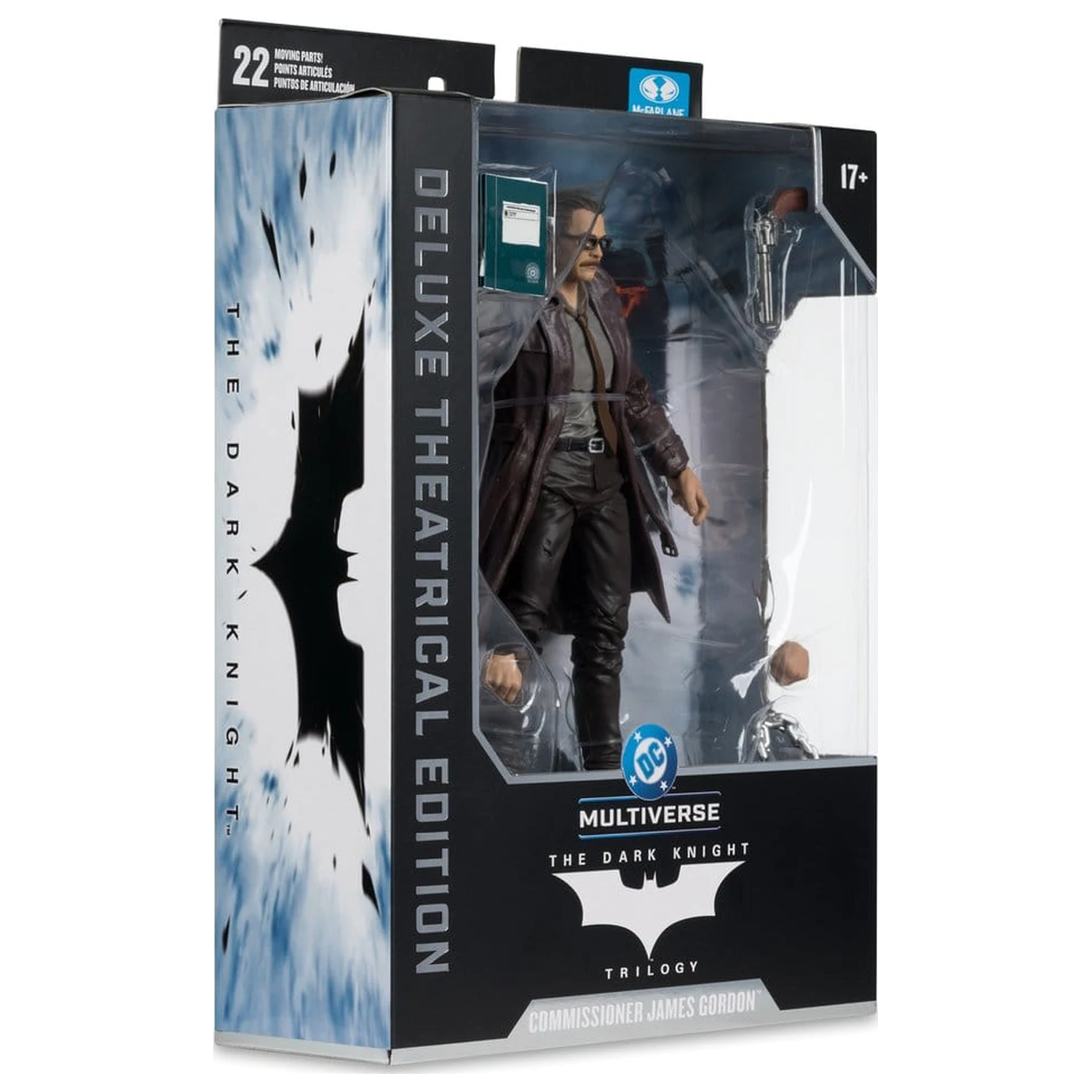 DC Multiverse Figurka akcji Commissioner James Gordon (The Dark Knight Trilogy) Deluxe Theatrical Edition 18 cm zdjęcie produktu