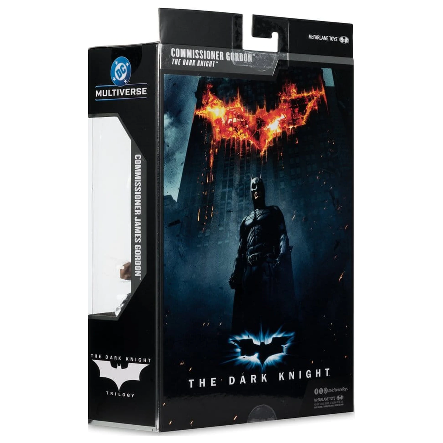 DC Multiverse Figurka akcji Commissioner James Gordon (The Dark Knight Trilogy) Deluxe Theatrical Edition 18 cm zdjęcie produktu
