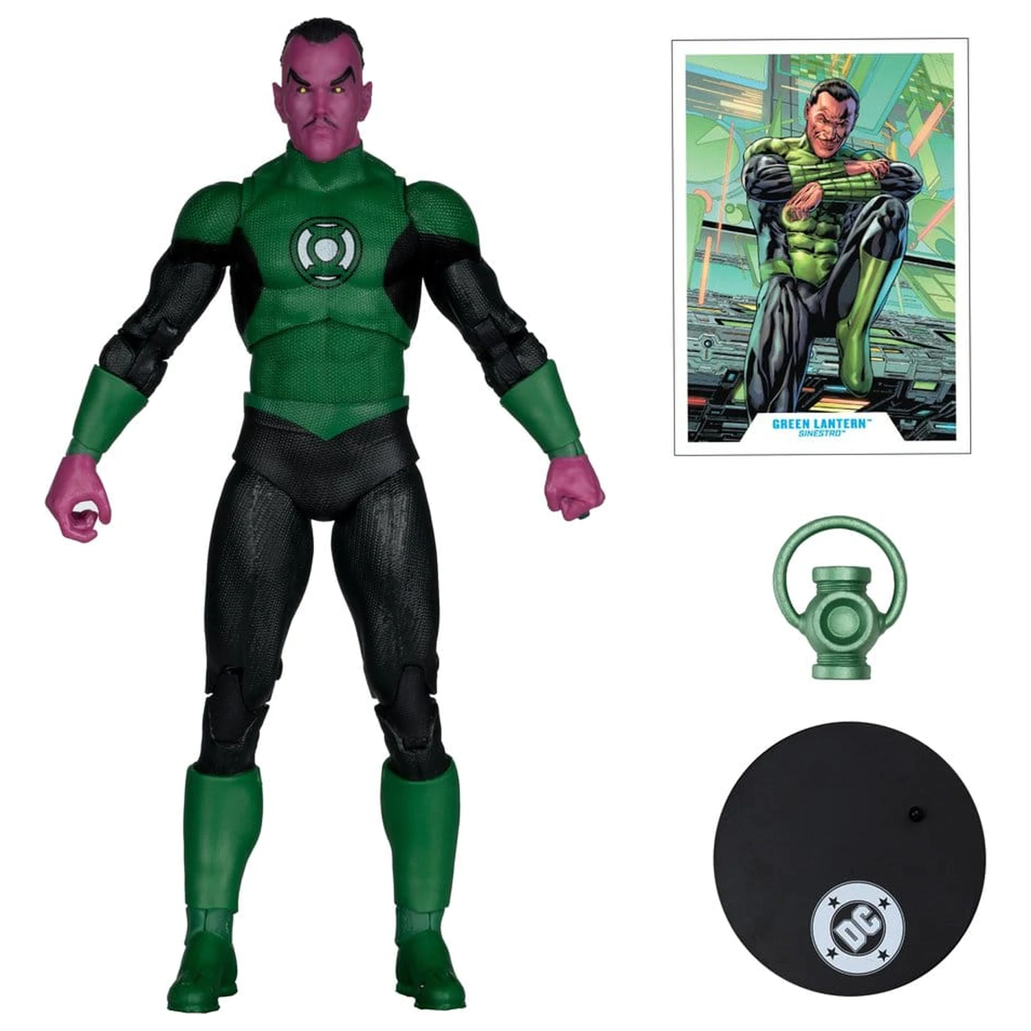 DC Multiverse Figurka akcji Green Lantern Sinestro (Green Lantern Corps 1) 18 cm zdjęcie produktu