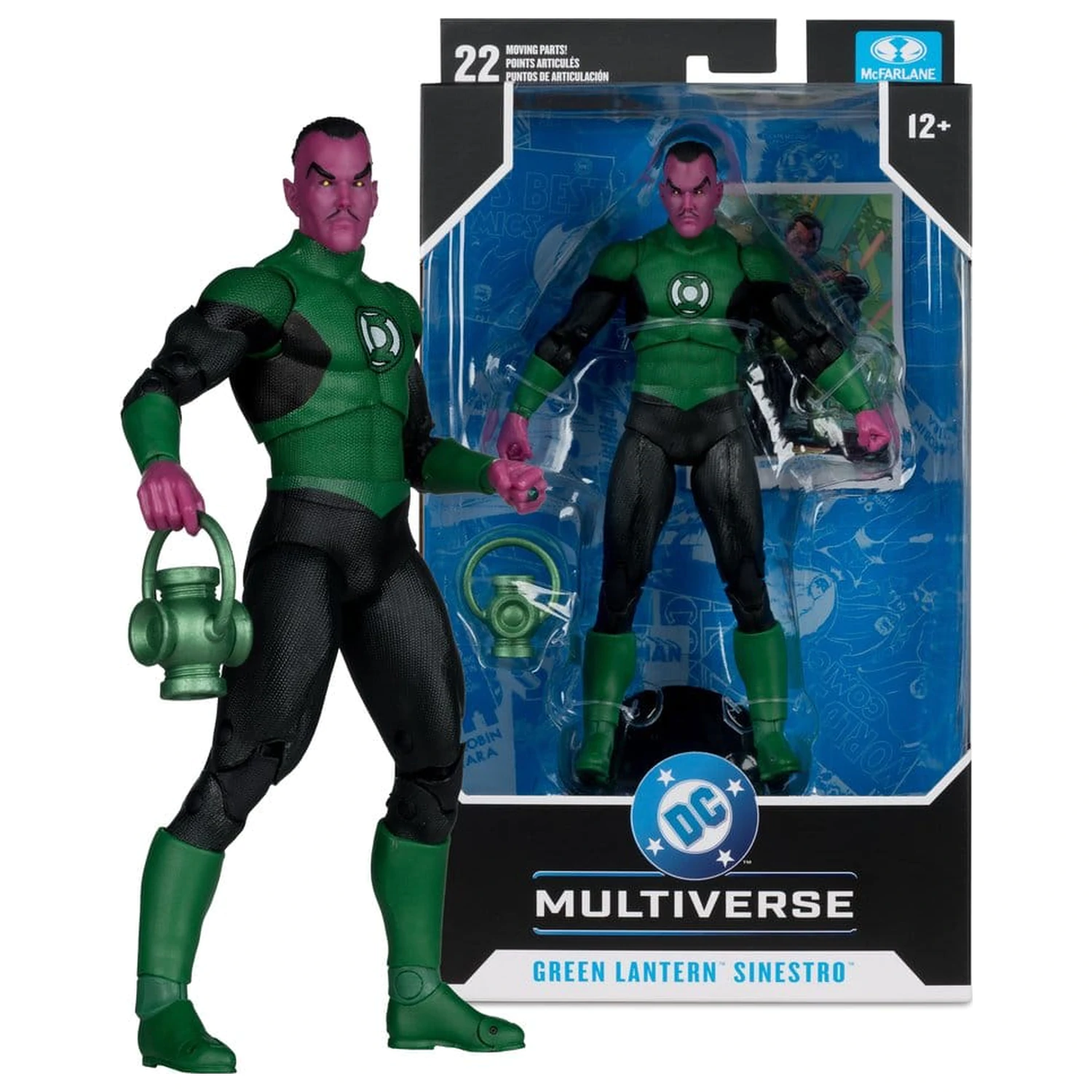 DC Multiverse Figurka akcji Green Lantern Sinestro (Green Lantern Corps 1) 18 cm zdjęcie produktu