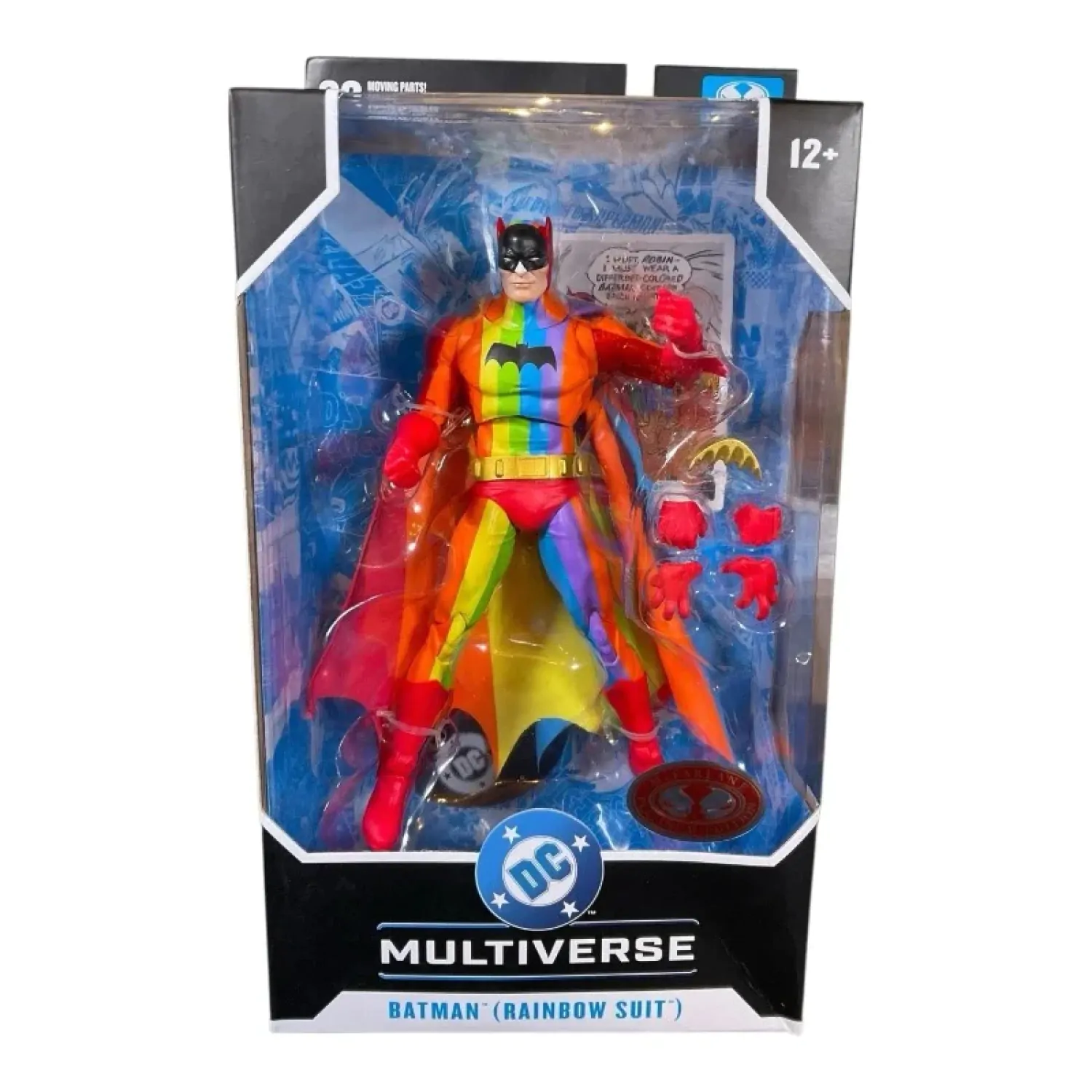 DC Multiverse Figurka Akcji Rainbow Batman (CHASE) 18 cm zdjęcie produktu