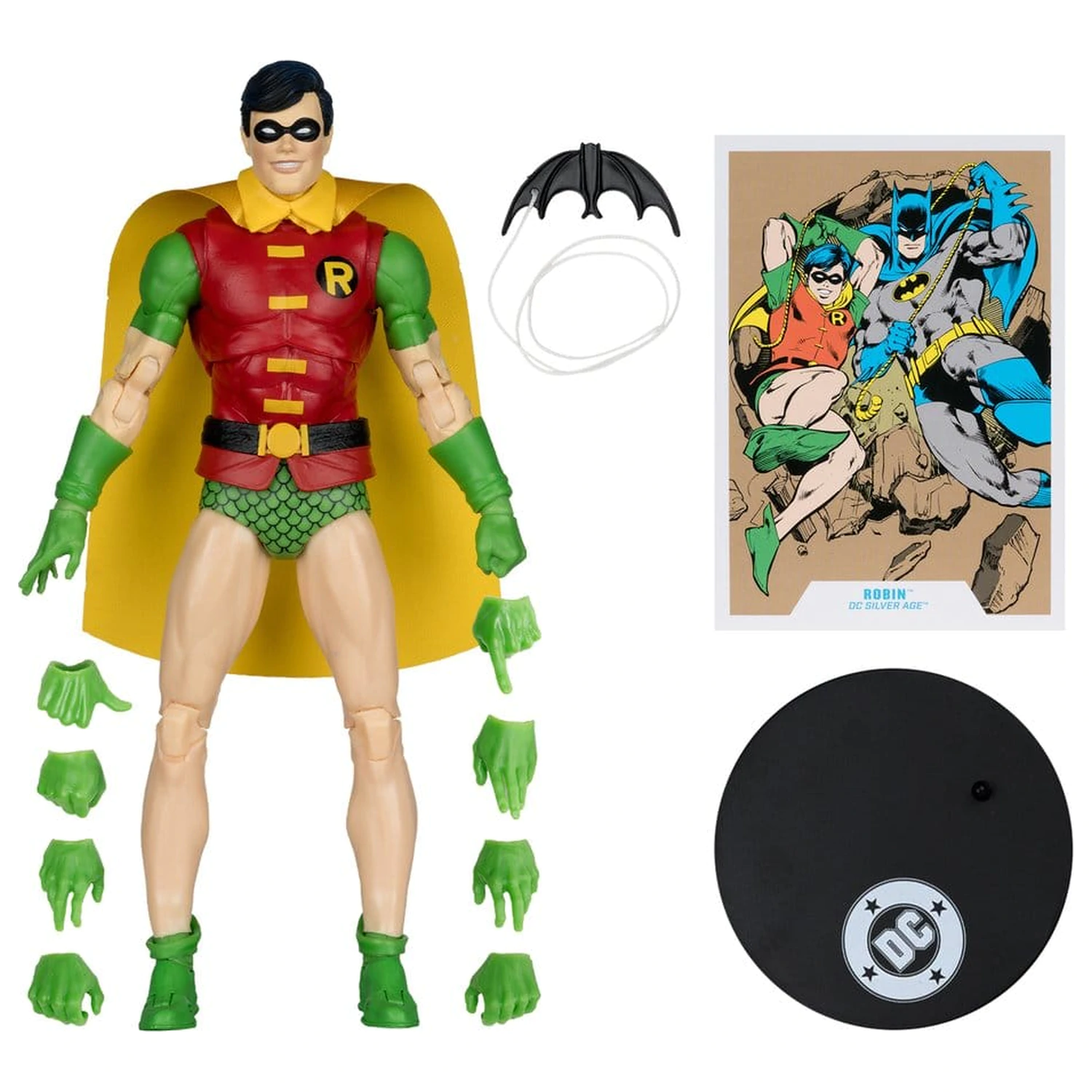 DC Multiverse Figurka akcji Robin (Silver Age) (Gold Label) 17 cm zdjęcie produktu