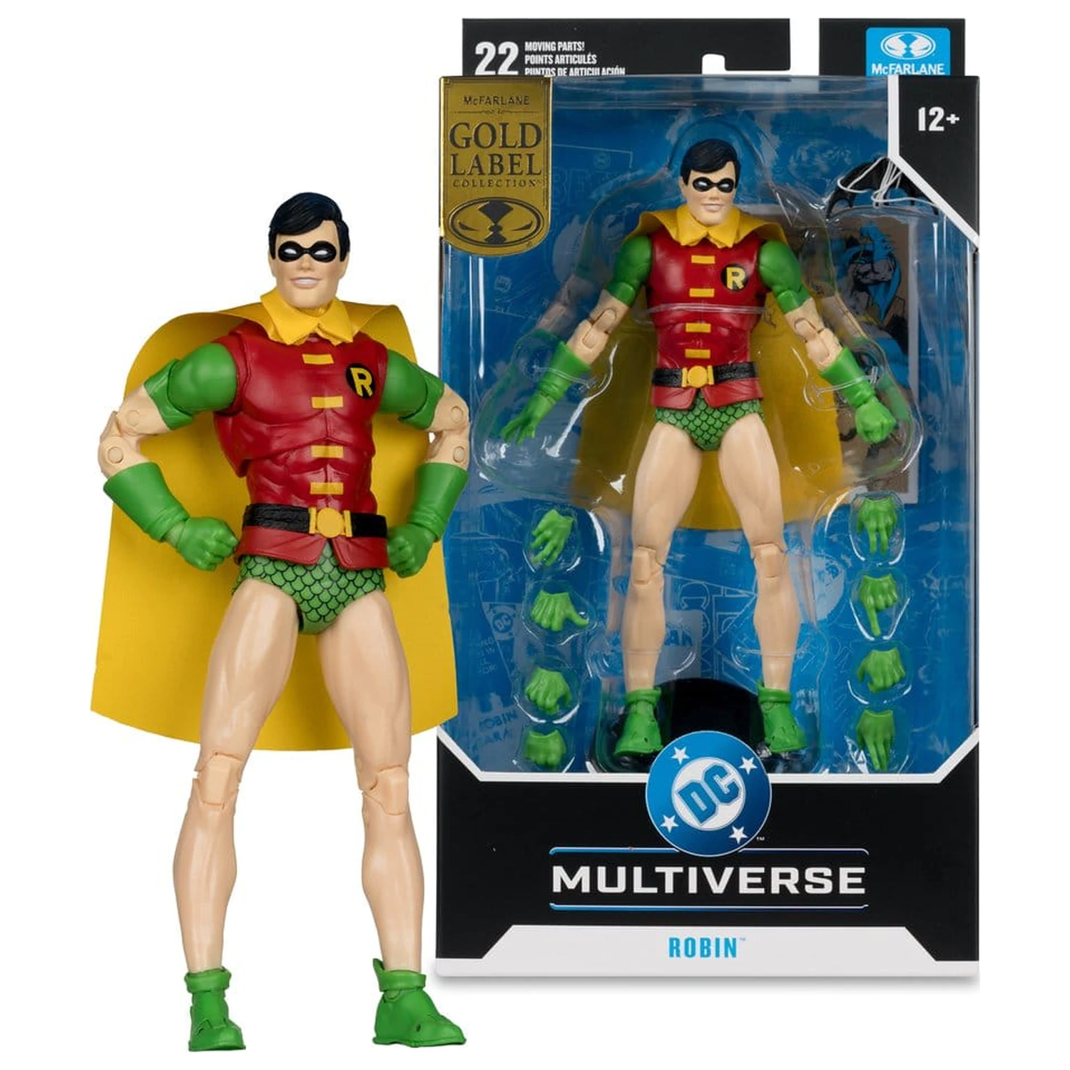 DC Multiverse Figurka akcji Robin (Silver Age) (Gold Label) 17 cm zdjęcie produktu