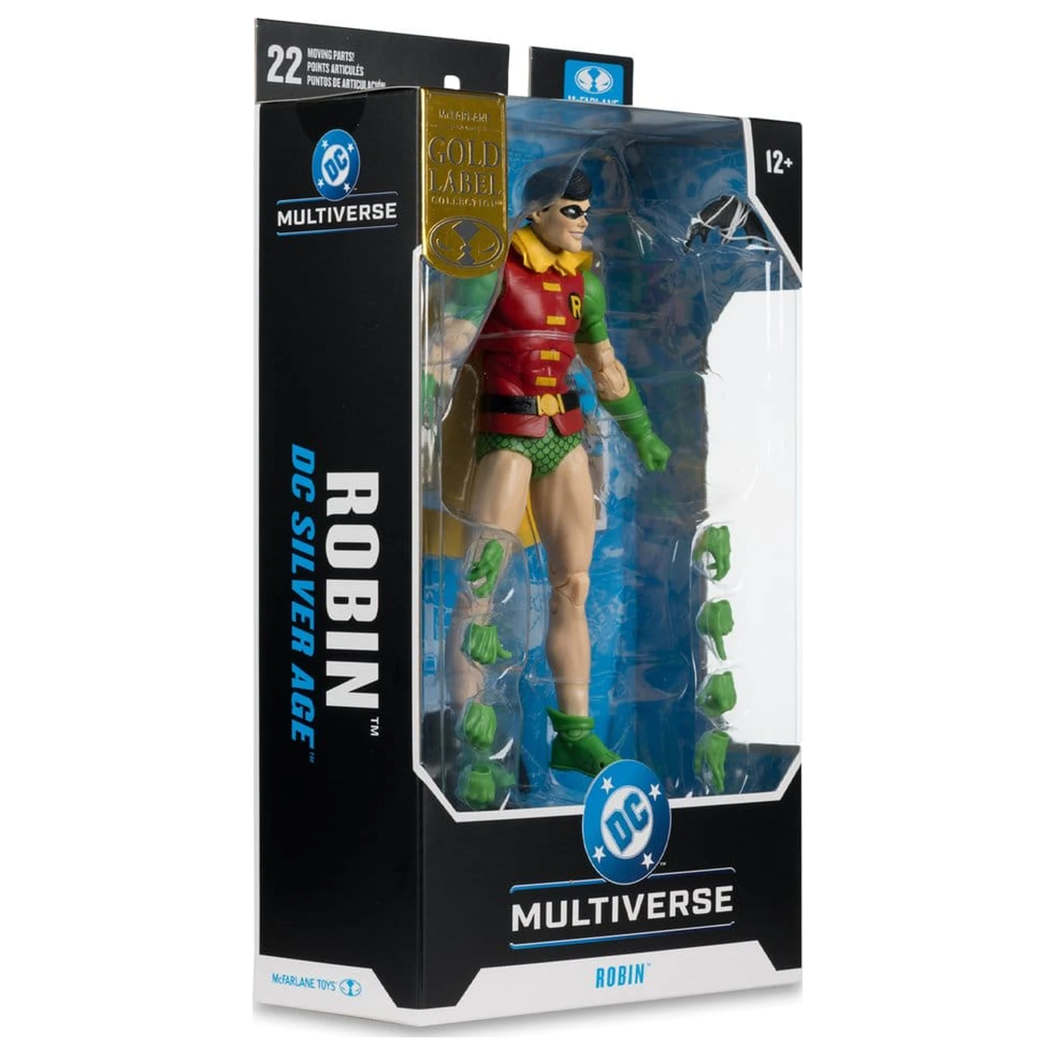 DC Multiverse Figurka akcji Robin (Silver Age) (Gold Label) 17 cm zdjęcie produktu