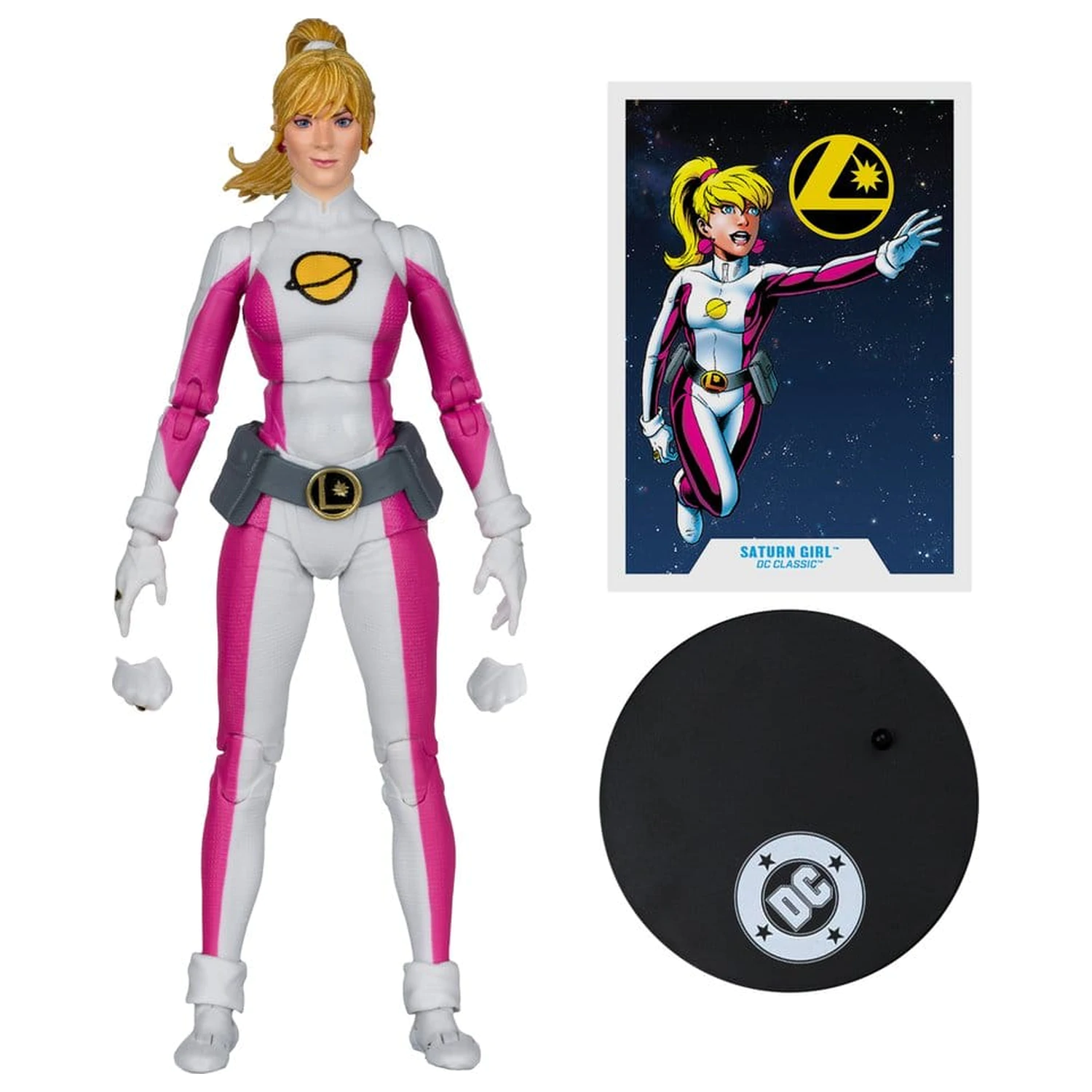 DC Multiverse Figurka Akcji Saturn Girl (DC Classic) (Red Platinum Edition) 18 cm zdjęcie produktu