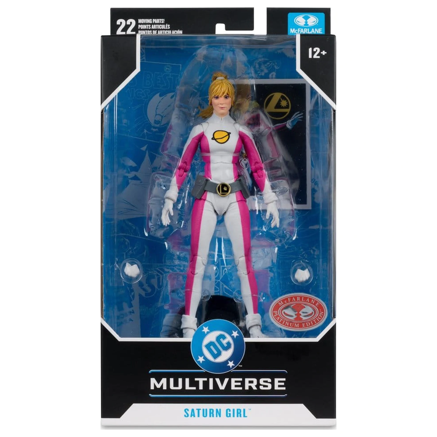 DC Multiverse Figurka Akcji Saturn Girl (DC Classic) (Red Platinum Edition) 18 cm zdjęcie produktu