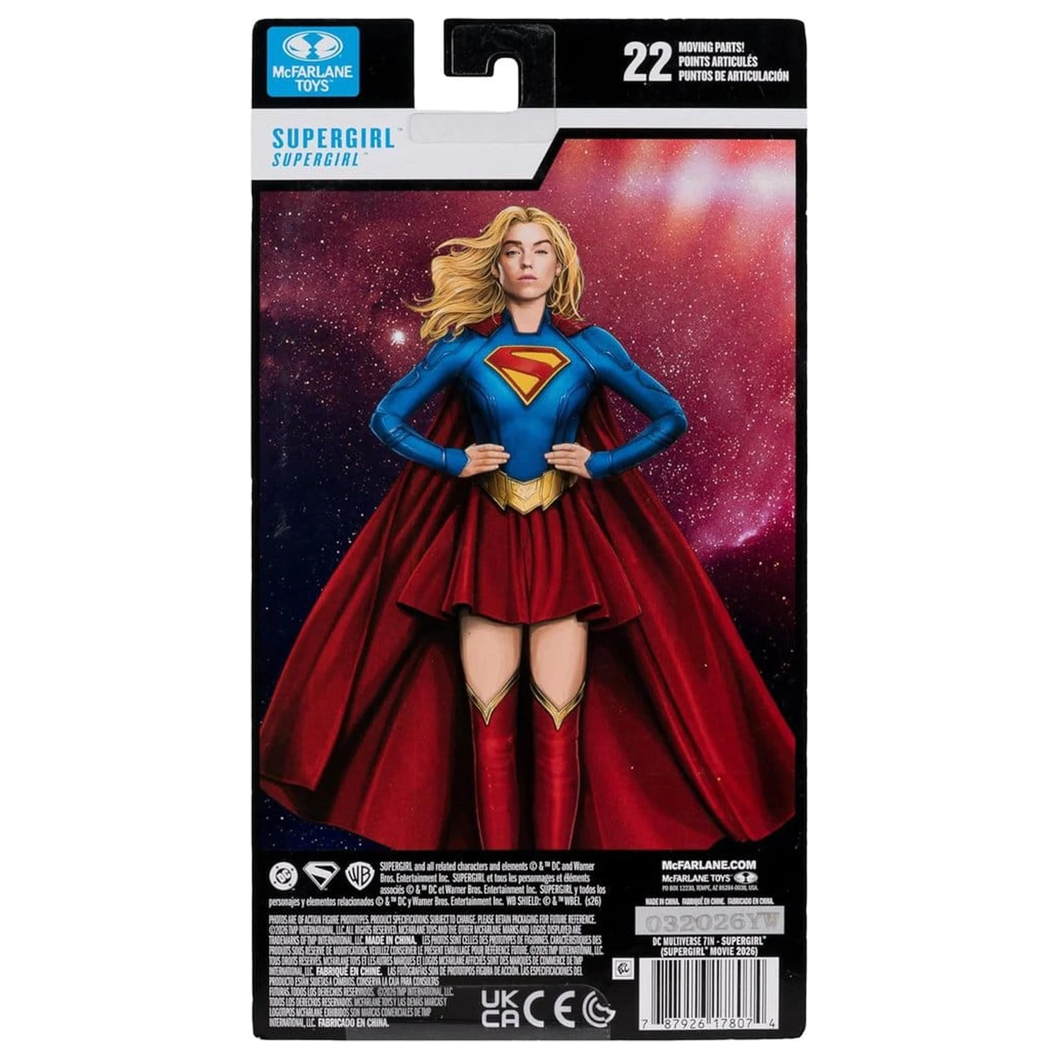 Figurka akcji DC Multiverse Supergirl (Hero Costume) (Supergirl Movie 2026) 18 cm zdjęcie produktu