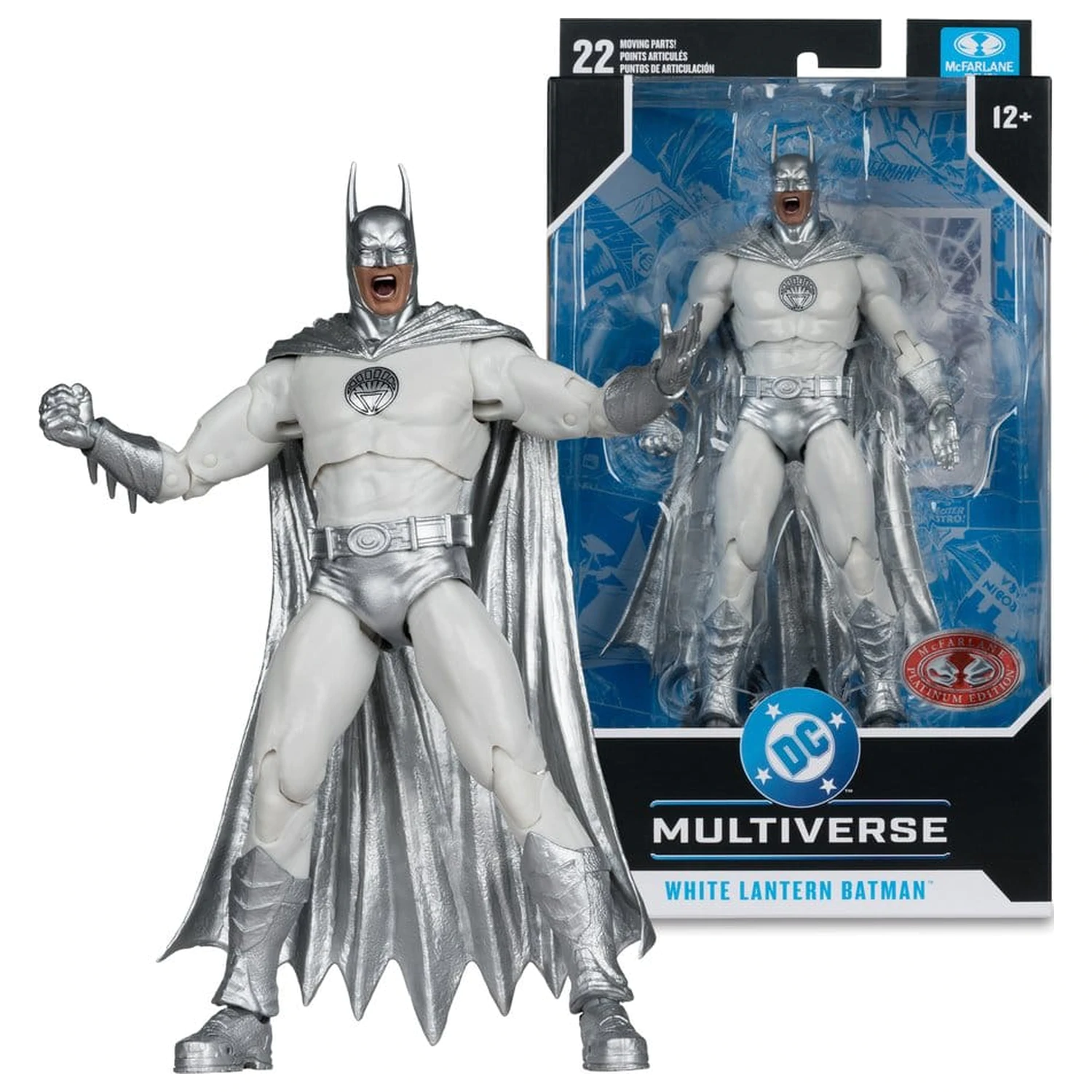DC Multiverse figurka White Lantern Batman (Brightest Day) (Red Platinum Edition) 18 cm zdjęcie produktu