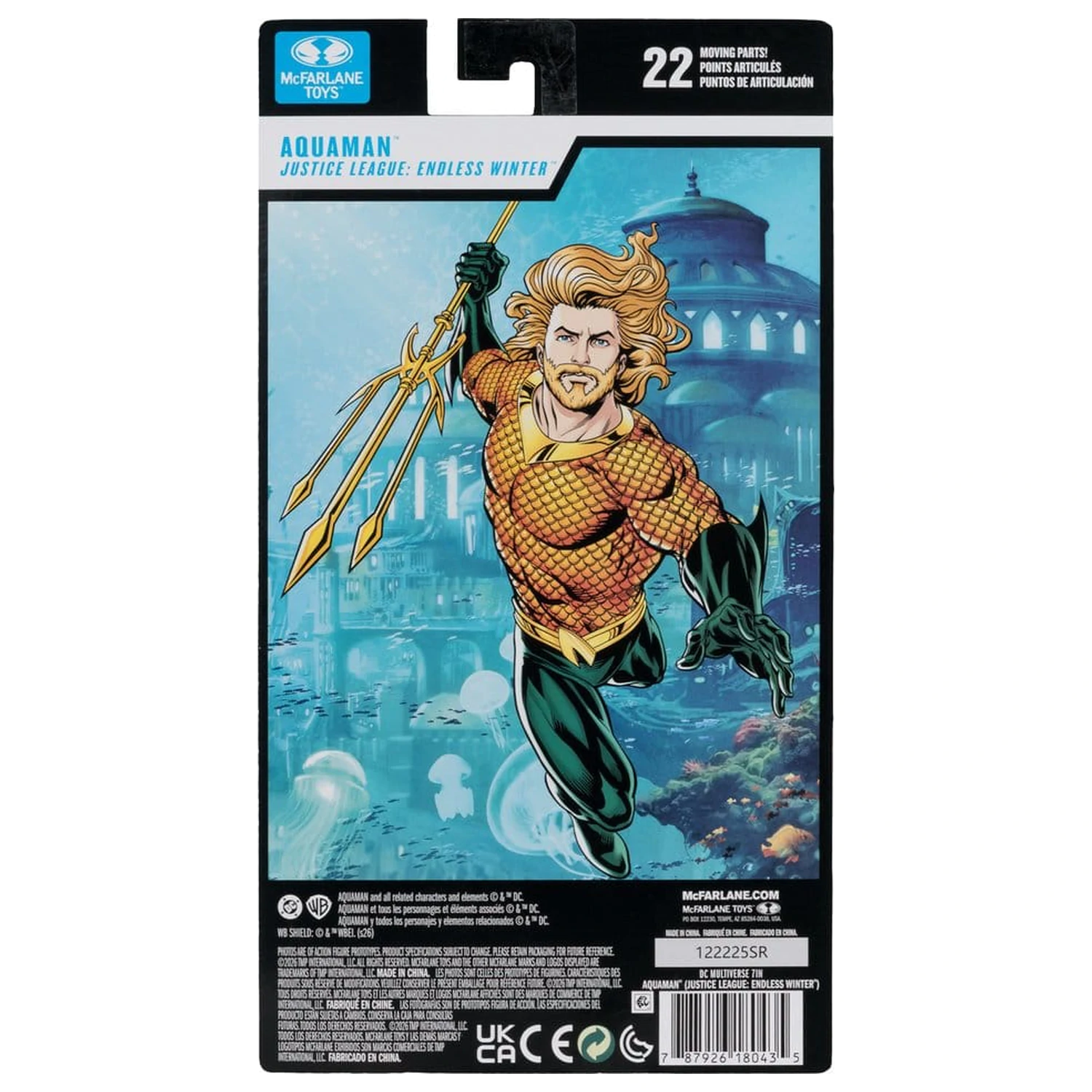 DC Multiverse Figurka Akcji Aquaman (Endless Winter) (Blister Card) 18 cm zdjęcie produktu