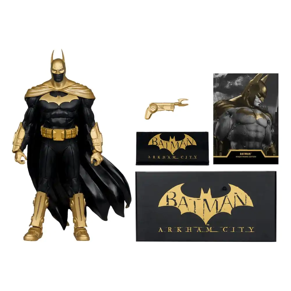 DC Multiverse Figurka akcji Batman (Arkham City) Knightmare Edition (Gold Label) 19 cm zdjęcie produktu