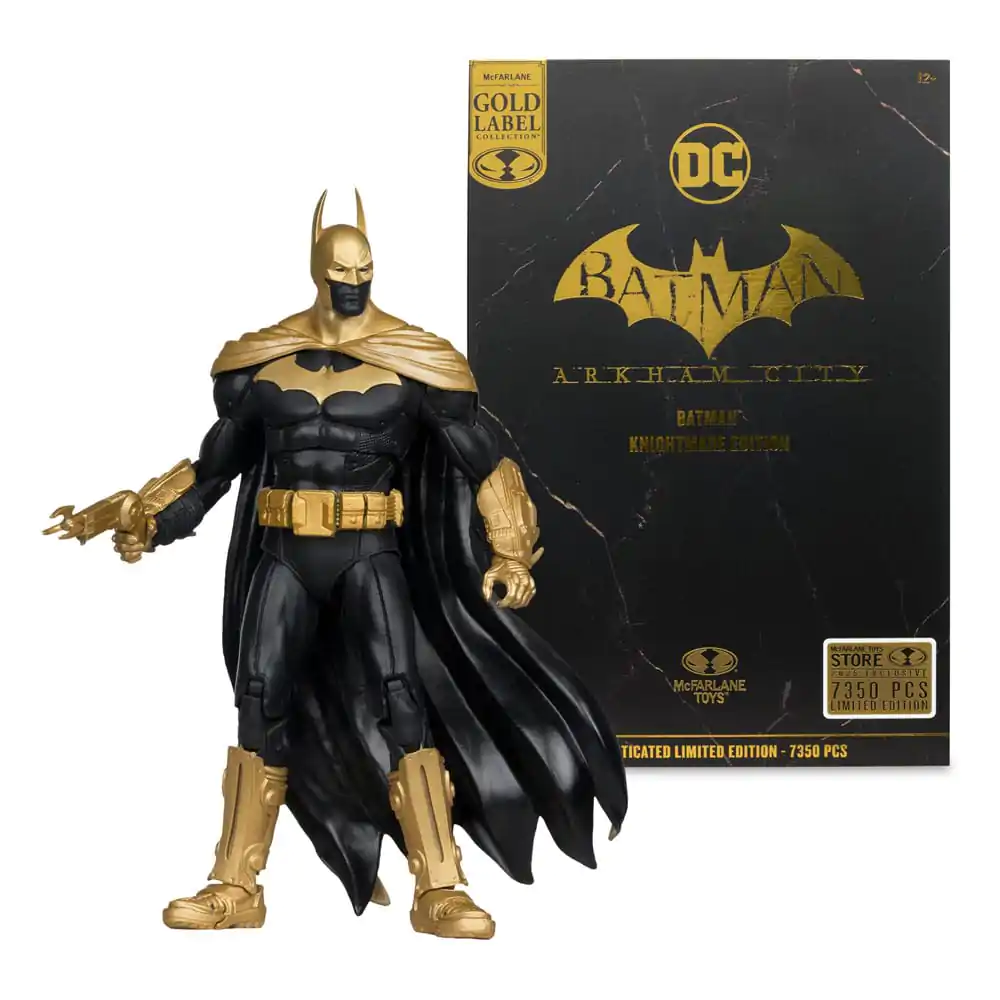 DC Multiverse Figurka akcji Batman (Arkham City) Knightmare Edition (Gold Label) 19 cm zdjęcie produktu