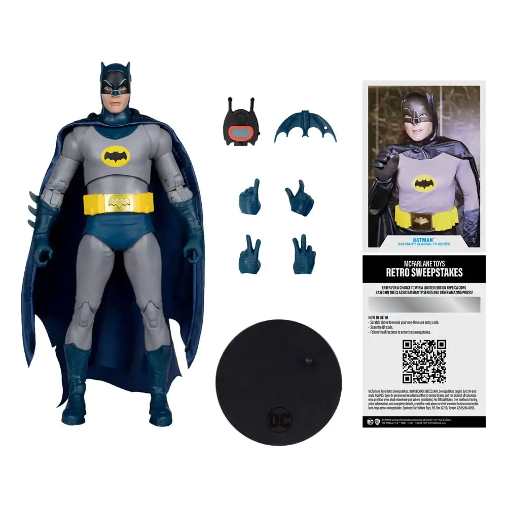 DC Multiverse Figurka Akcji Batman (Batman: Classic TV Series) 18 cm zdjęcie produktu