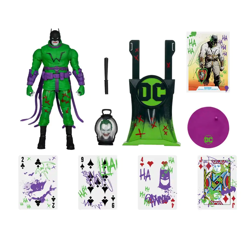 Figurka Akcji DC Multiverse Batman (Batman: Last Knight on Earth) Jokerized (Gold Label) 18 cm zdjęcie produktu