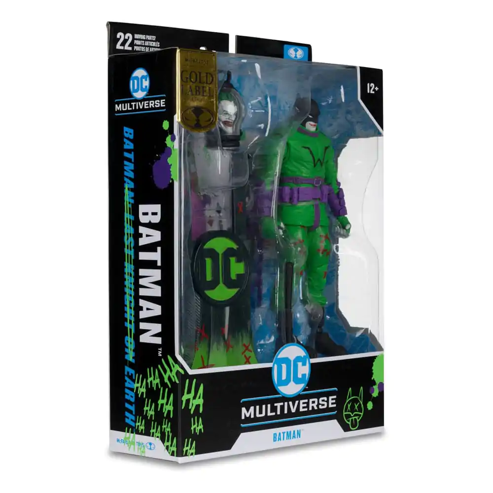 Figurka Akcji DC Multiverse Batman (Batman: Last Knight on Earth) Jokerized (Gold Label) 18 cm zdjęcie produktu