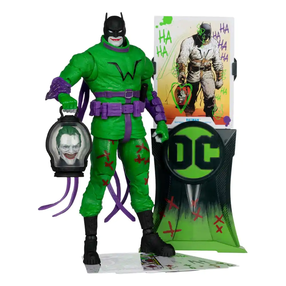 Figurka Akcji DC Multiverse Batman (Batman: Last Knight on Earth) Jokerized (Gold Label) 18 cm zdjęcie produktu