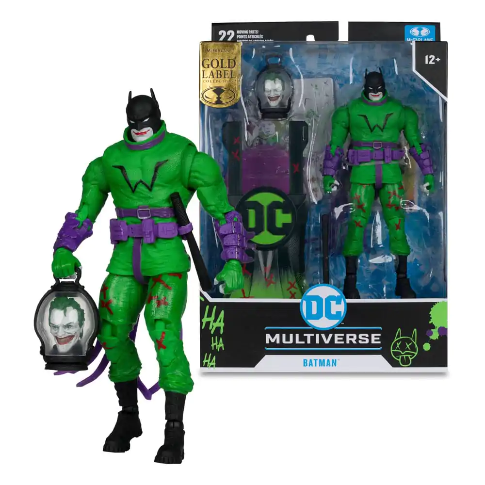 Figurka Akcji DC Multiverse Batman (Batman: Last Knight on Earth) Jokerized (Gold Label) 18 cm zdjęcie produktu