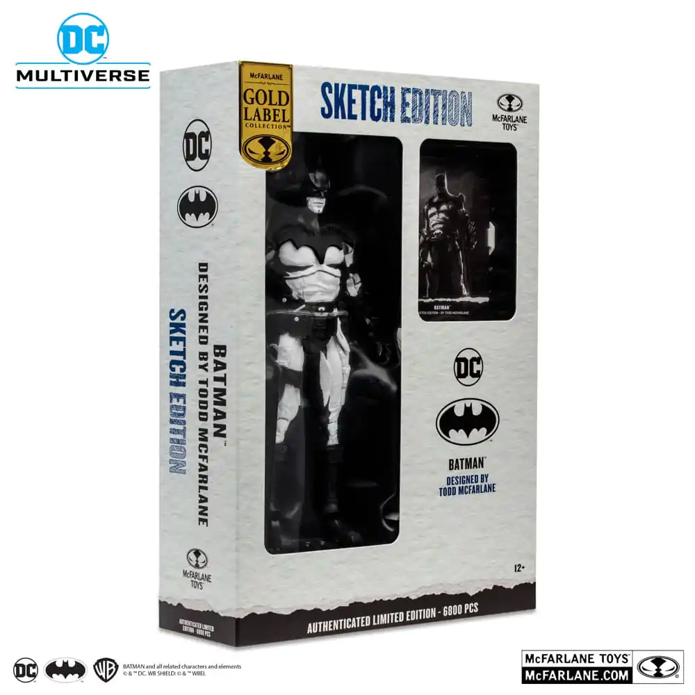 DC Multiverse Action Figure Batman od Todda McFarlane'a Sketch Edition (Gold Label) 18 cm zdjęcie produktu