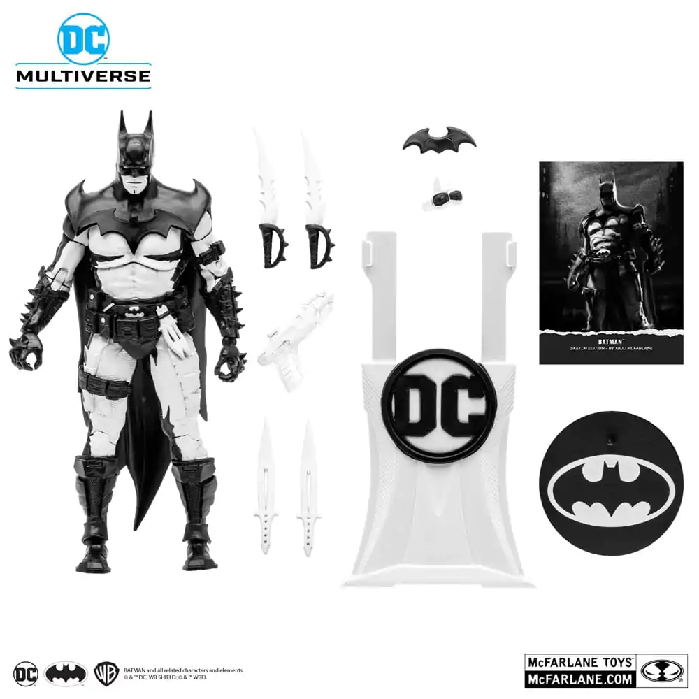 DC Multiverse Action Figure Batman od Todda McFarlane'a Sketch Edition (Gold Label) 18 cm zdjęcie produktu